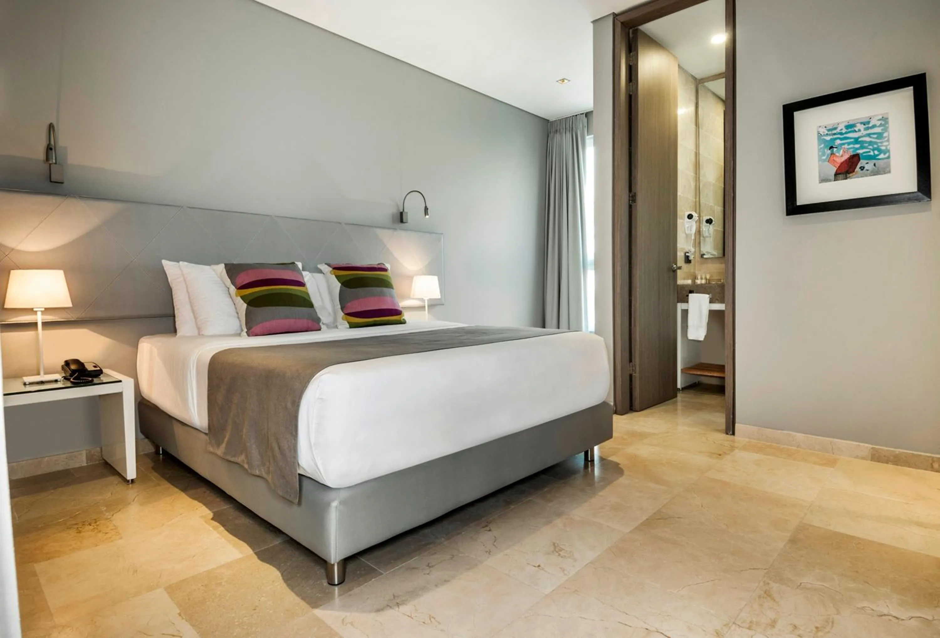 Bedroom, Bed in Oz Hotel Cartagena