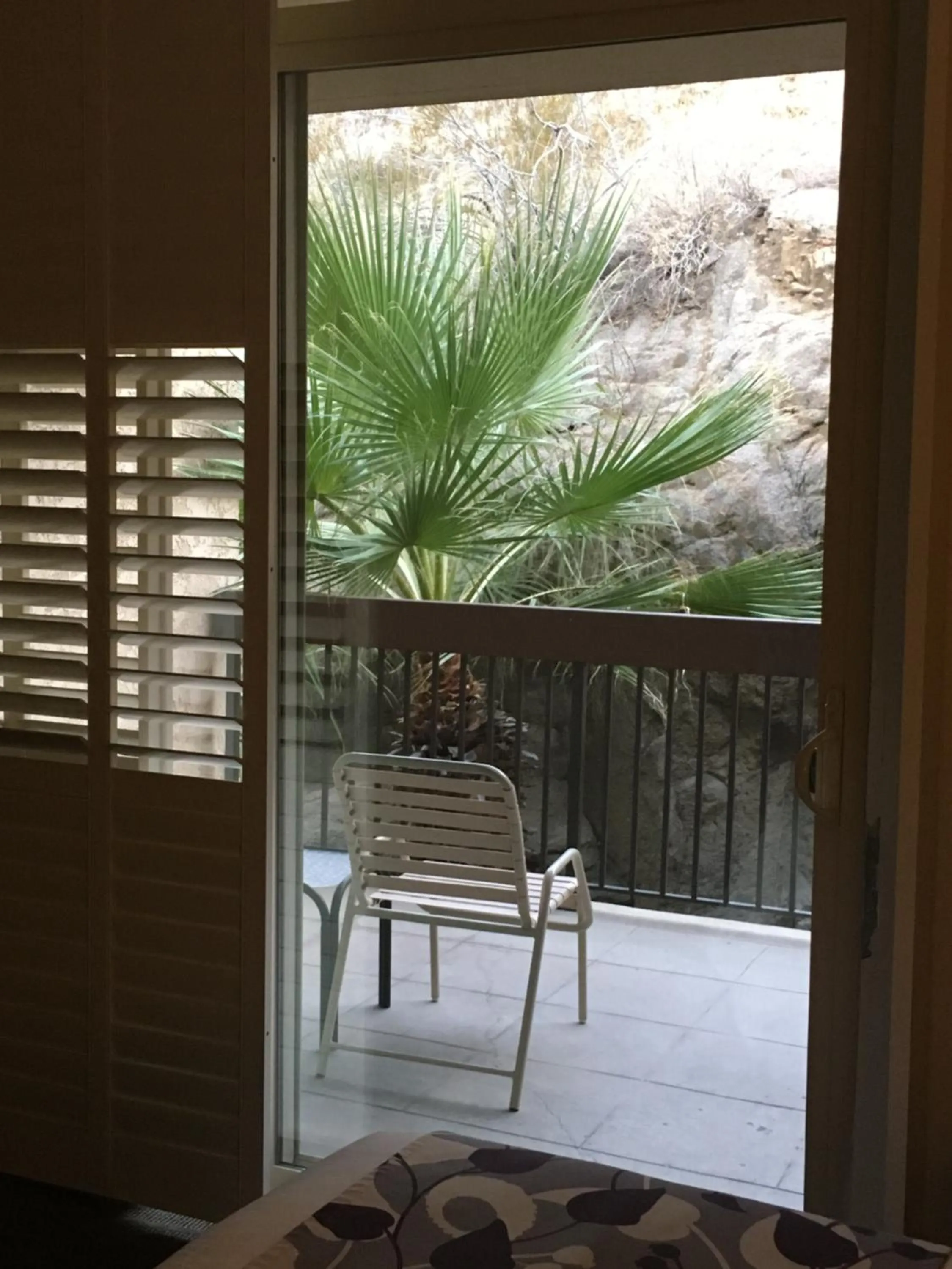 Balcony/Terrace in GetAways at Palm Springs Tennis Club