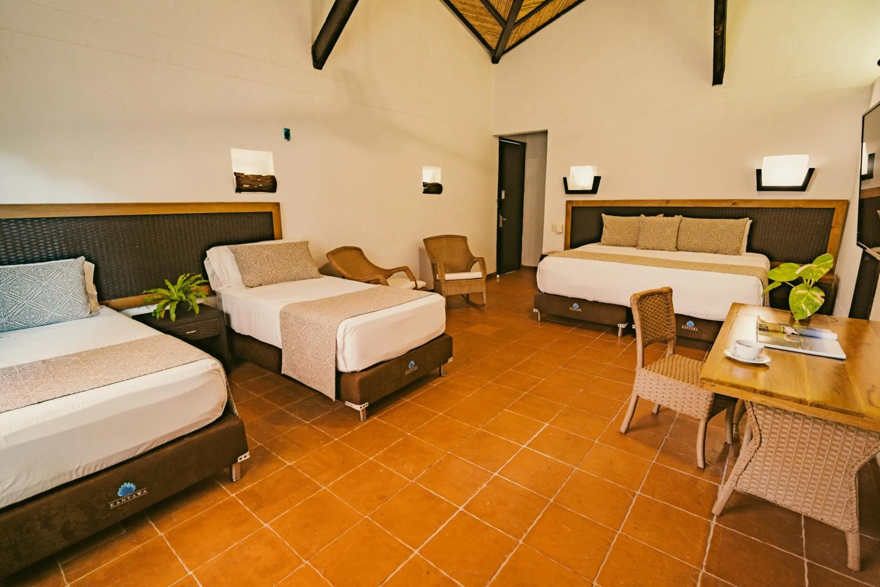Photo of the whole room, Bed in Kantawa Hotel & Spa