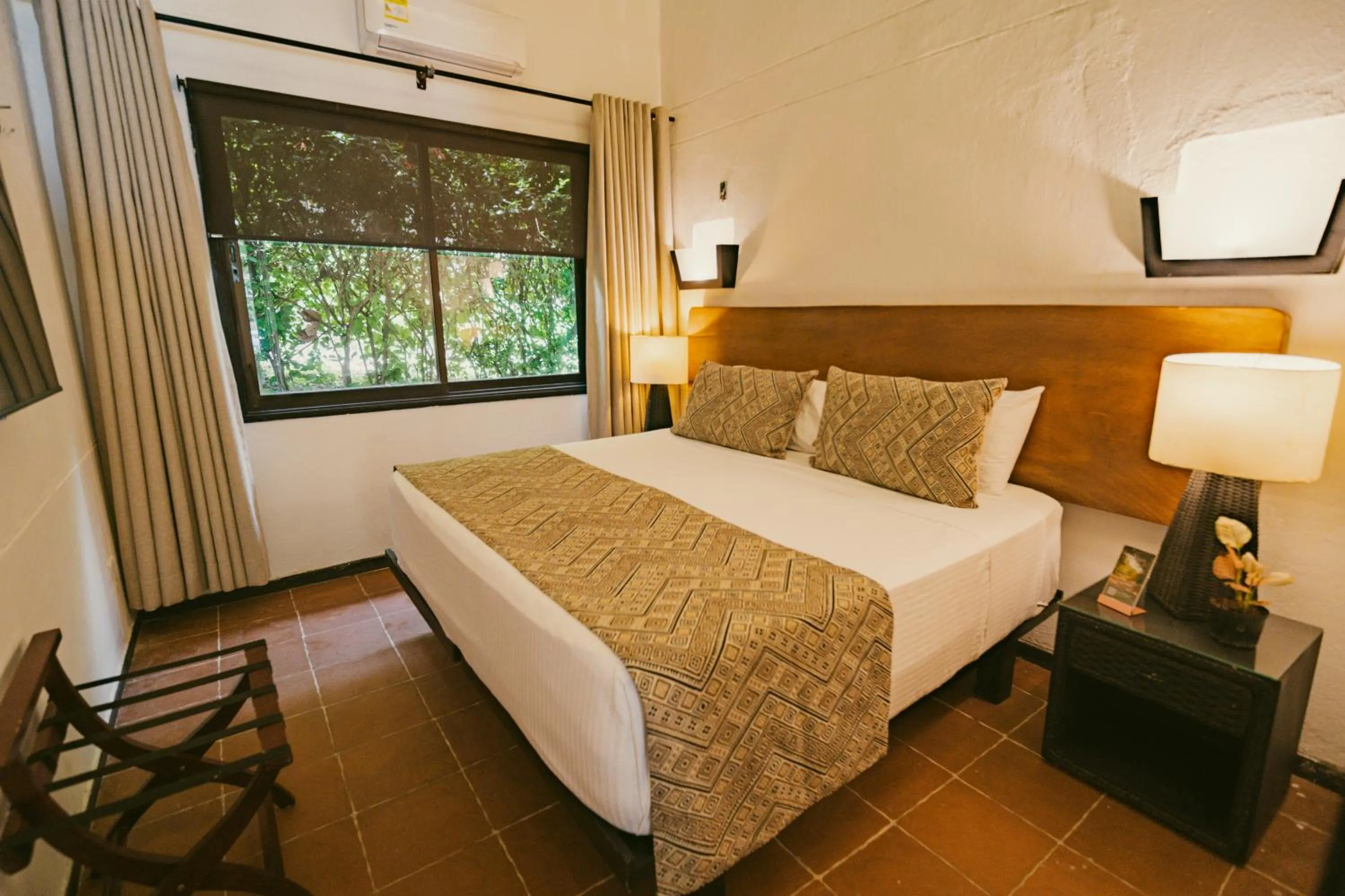 Bed in Kantawa Hotel & Spa