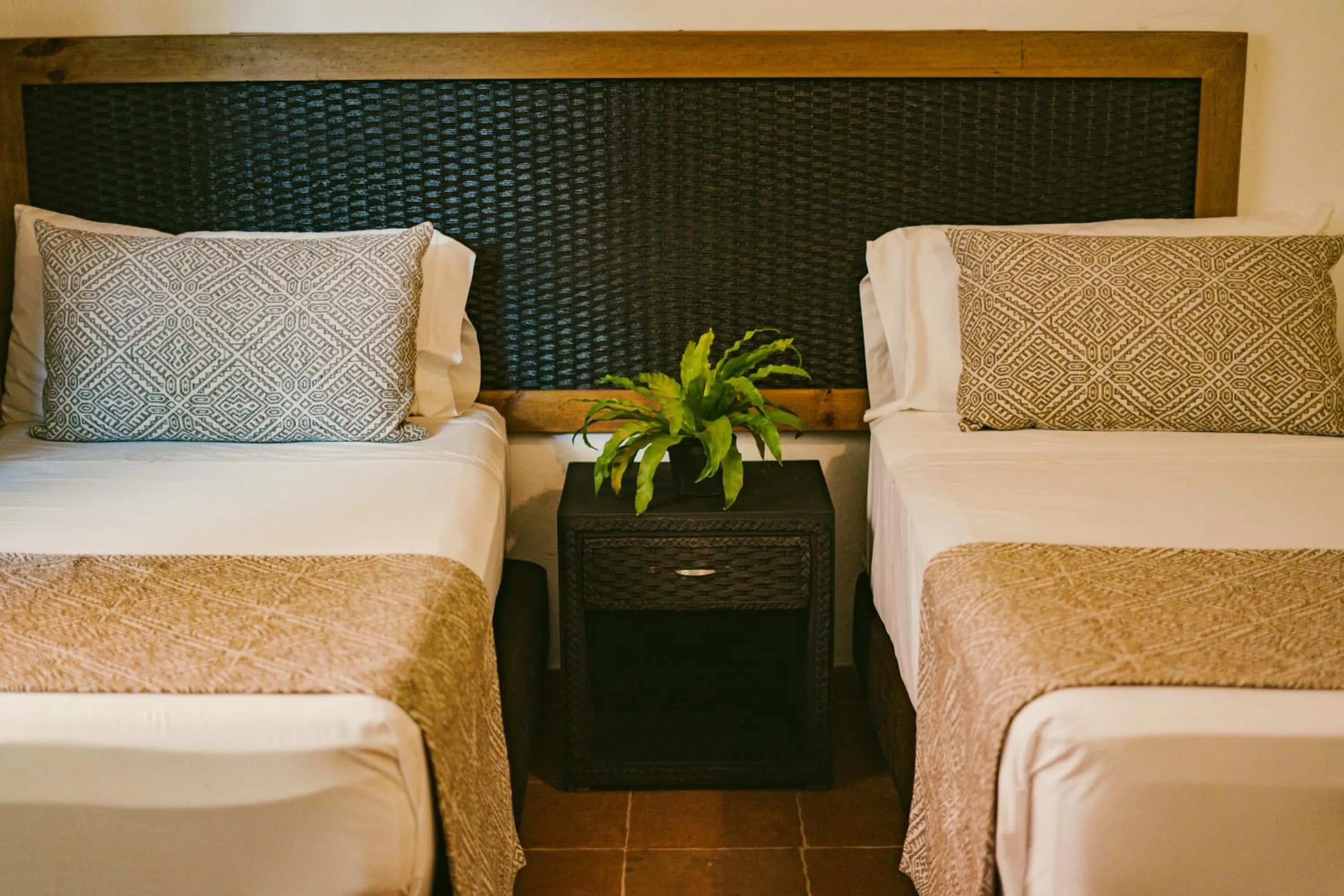 Bed in Kantawa Hotel & Spa