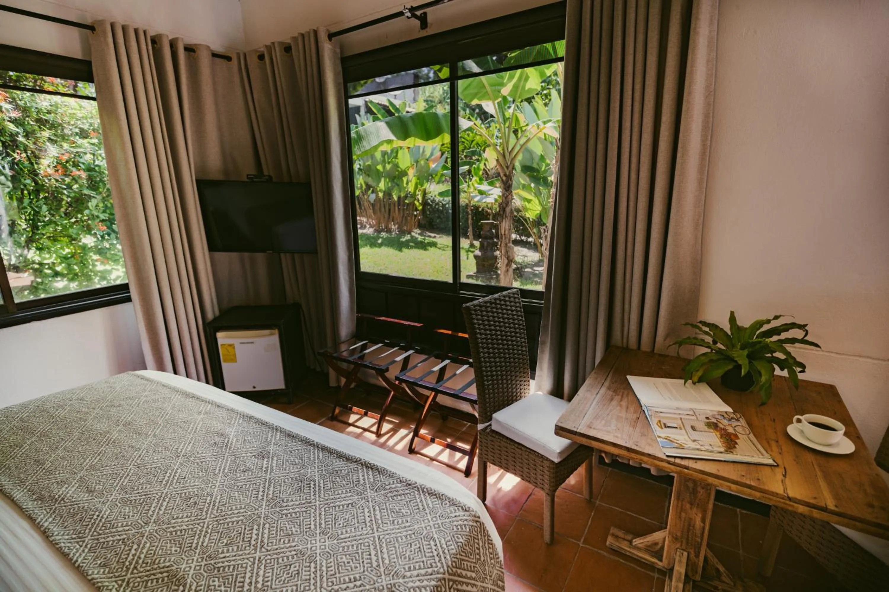 Garden view, Bed in Kantawa Hotel & Spa