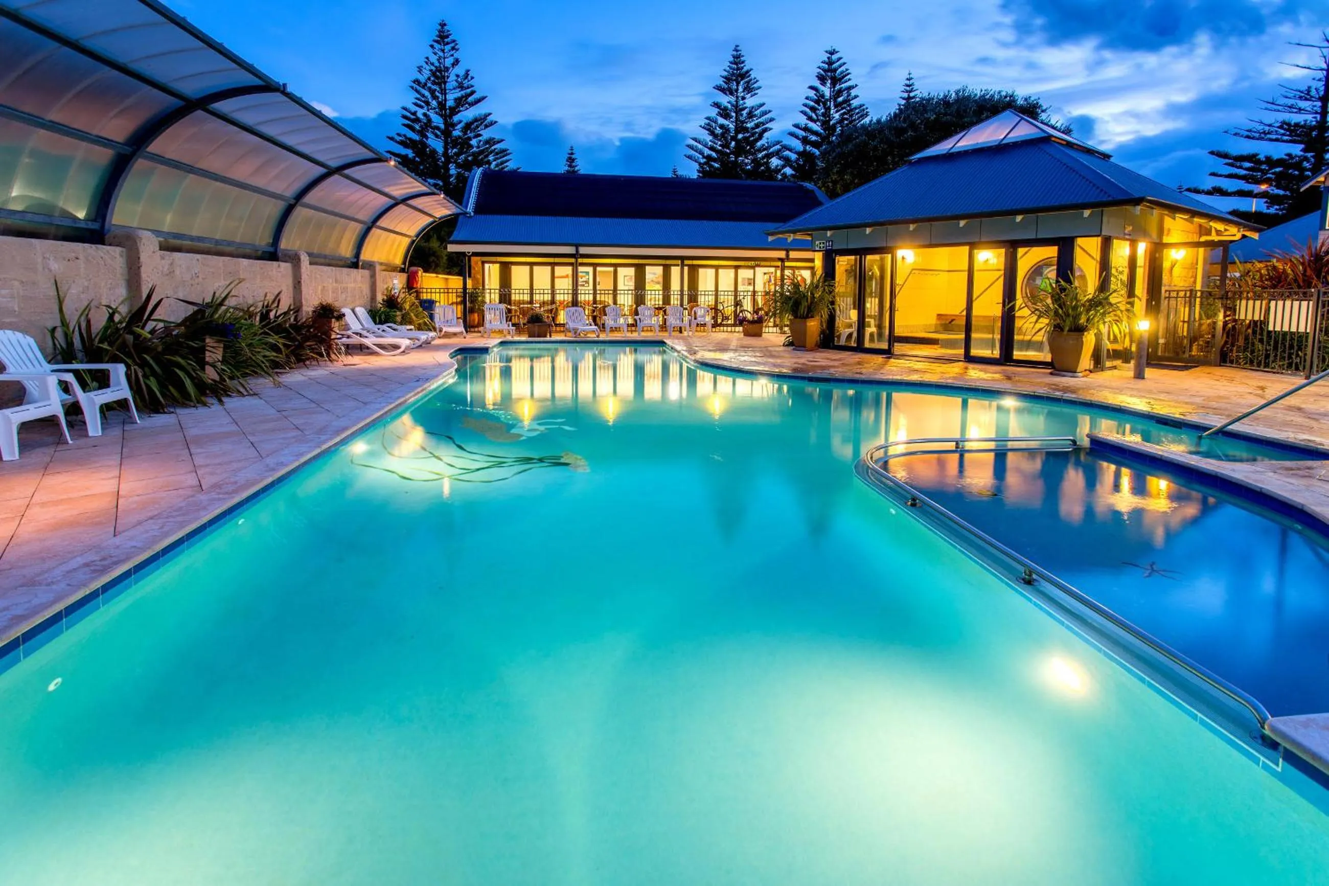 Spa and wellness centre/facilities in BIG4 Middleton Beach Holiday Park