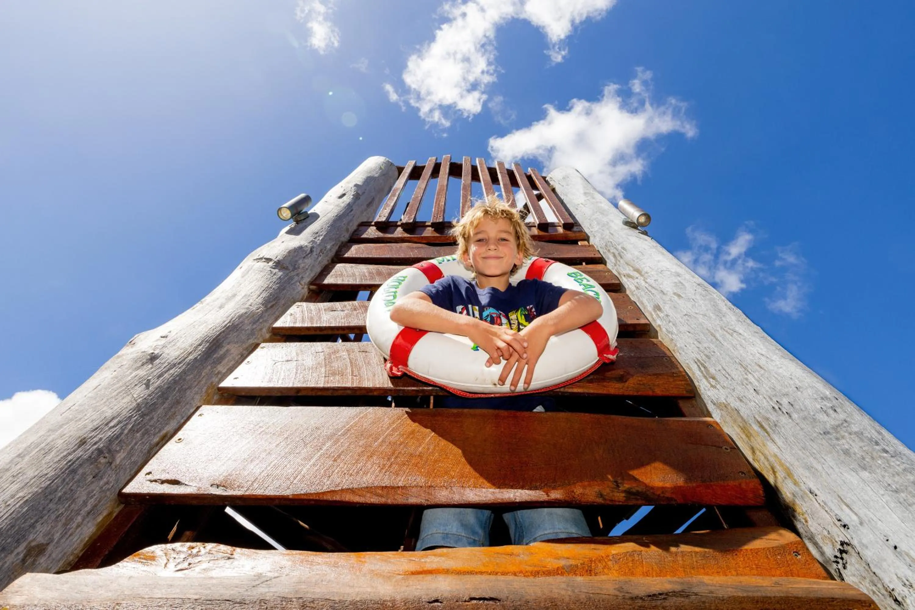 Children play ground in BIG4 Middleton Beach Holiday Park