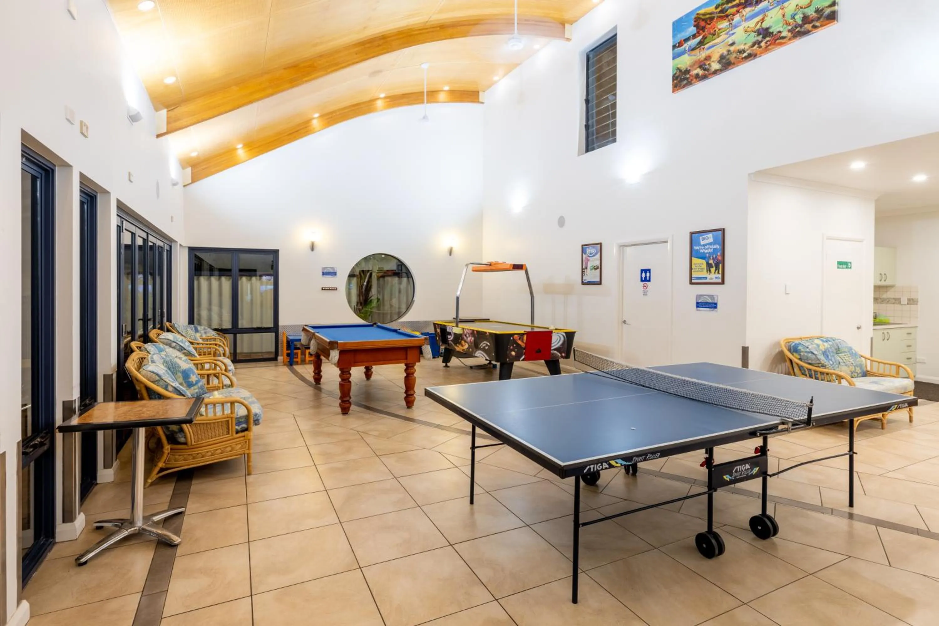 Game Room in BIG4 Middleton Beach Holiday Park