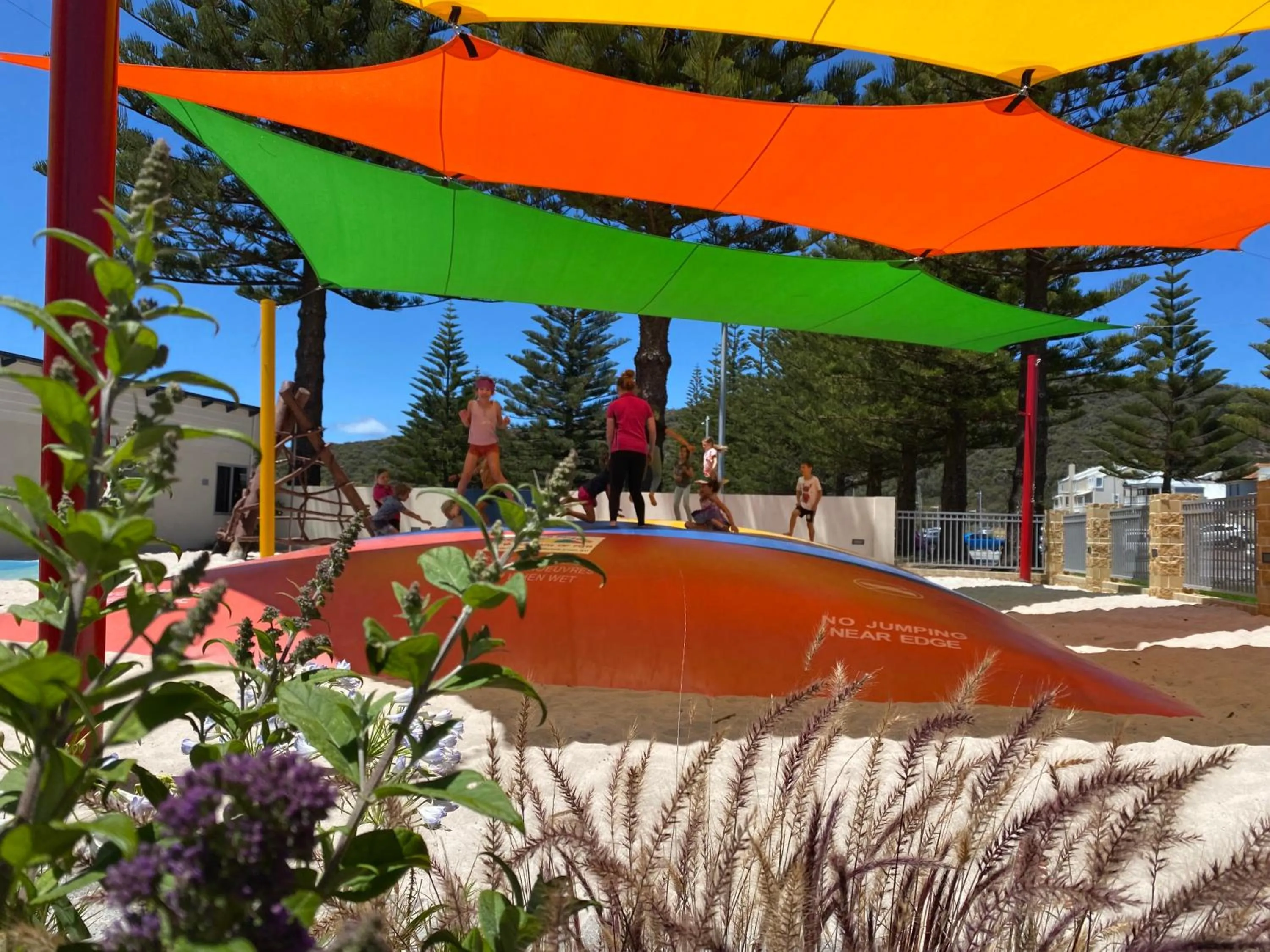 Children play ground in BIG4 Middleton Beach Holiday Park