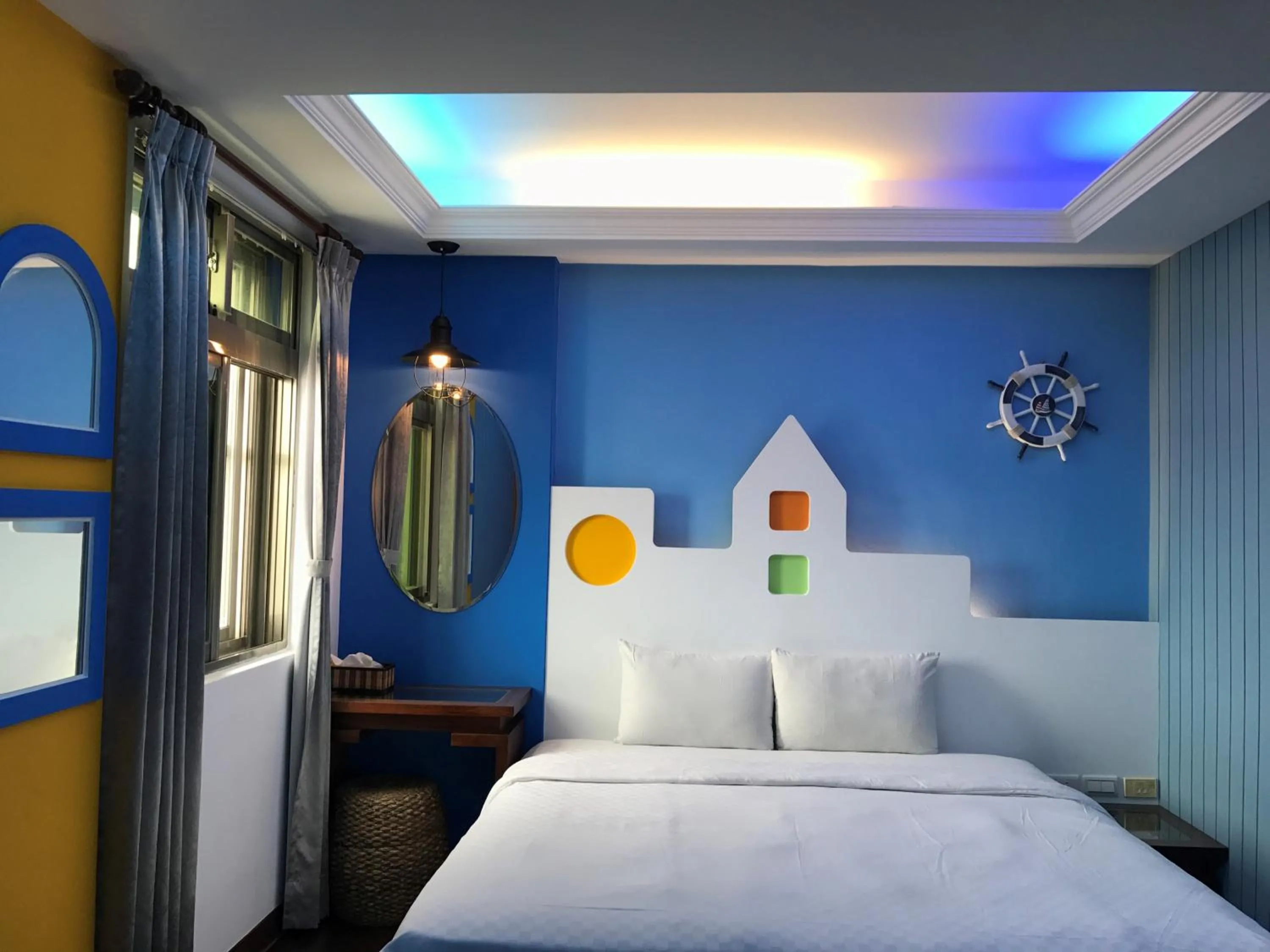 Photo of the whole room, Bed in Seashell Bay 墾丁貝殼灣