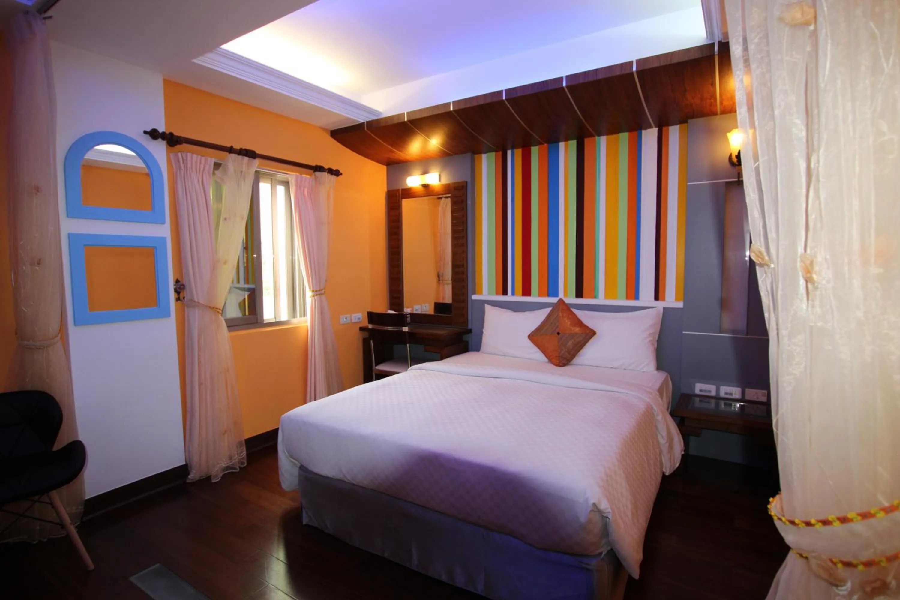 Photo of the whole room, Bed in Seashell Bay 墾丁貝殼灣