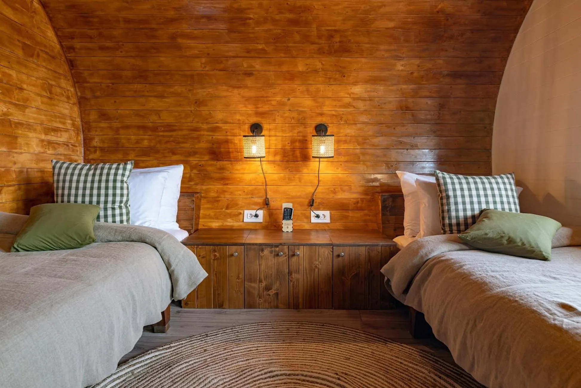 Bed in Razelm Luxury Resort