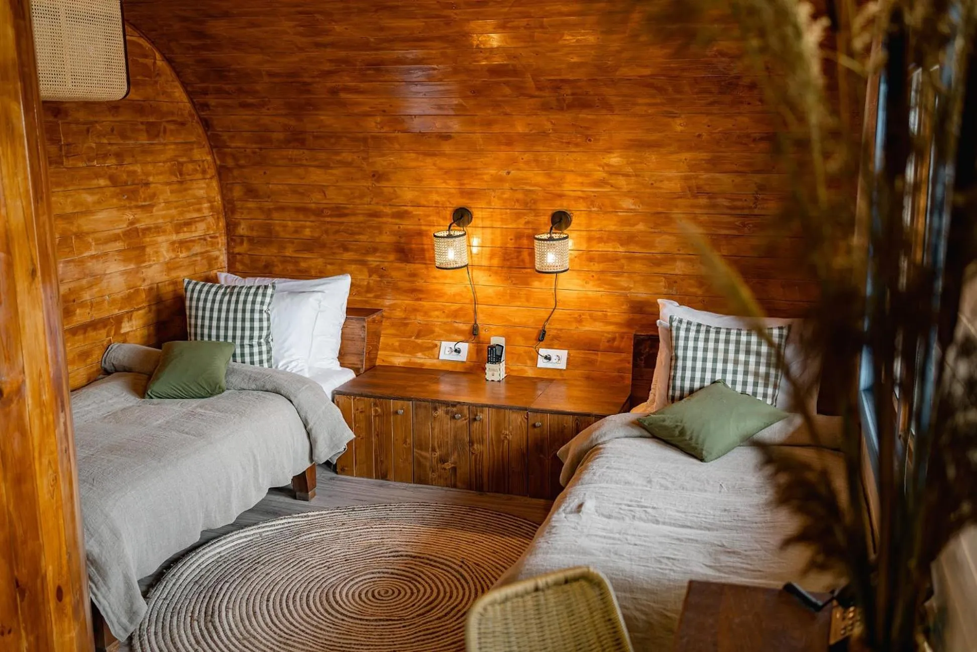 Bed in Razelm Luxury Resort