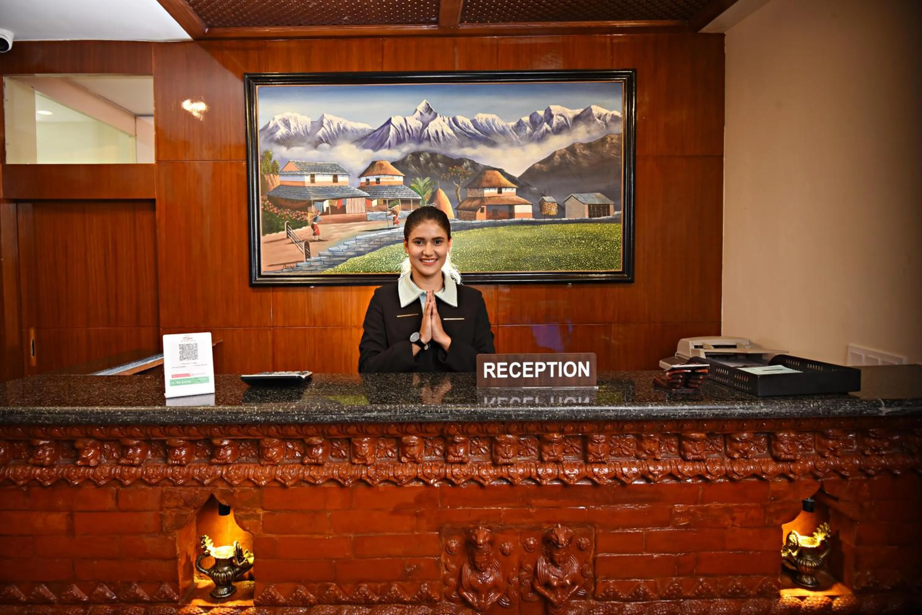 Lobby or reception in Capital Boutique Hotel