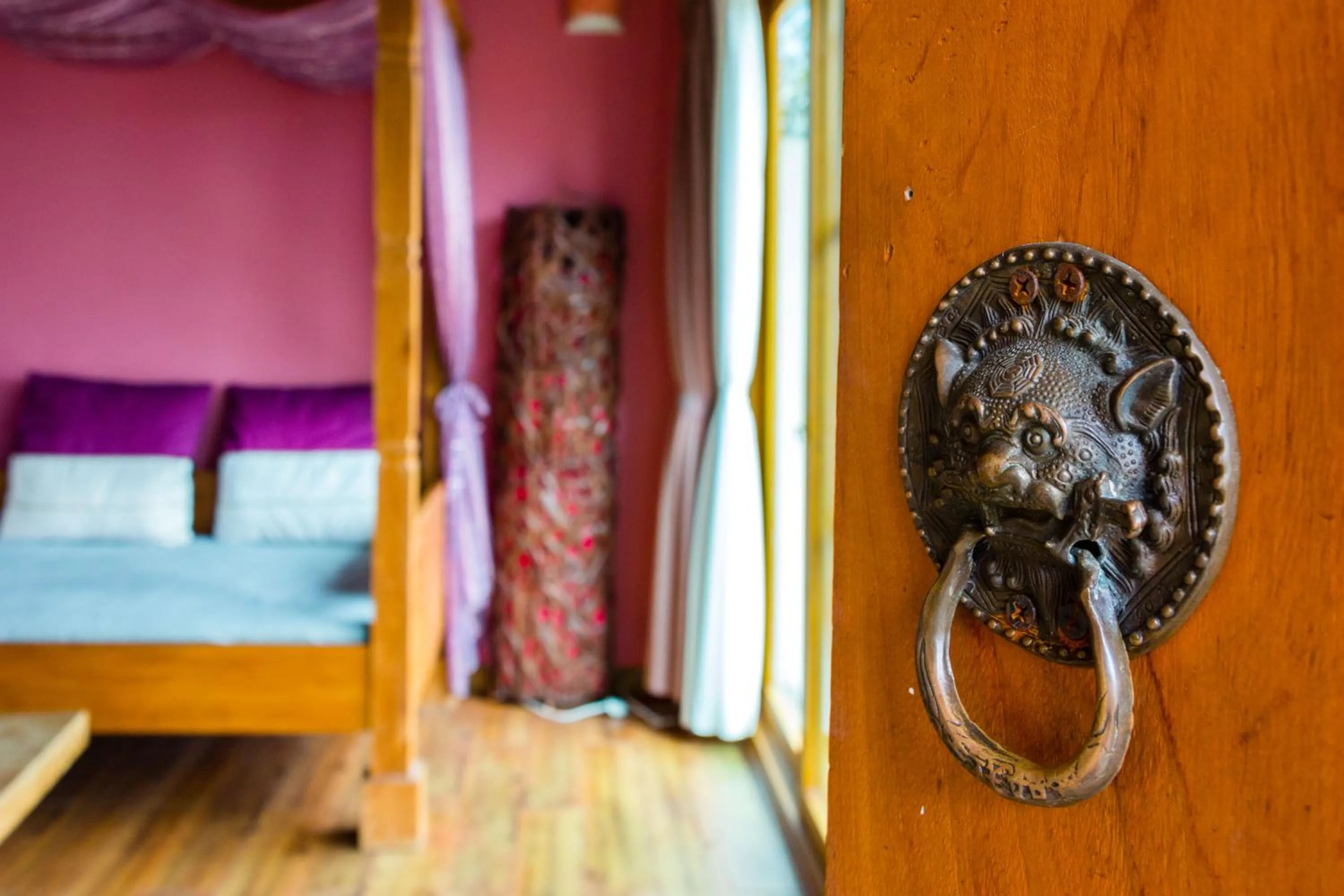 Decorative detail, Bed in Bali Lover