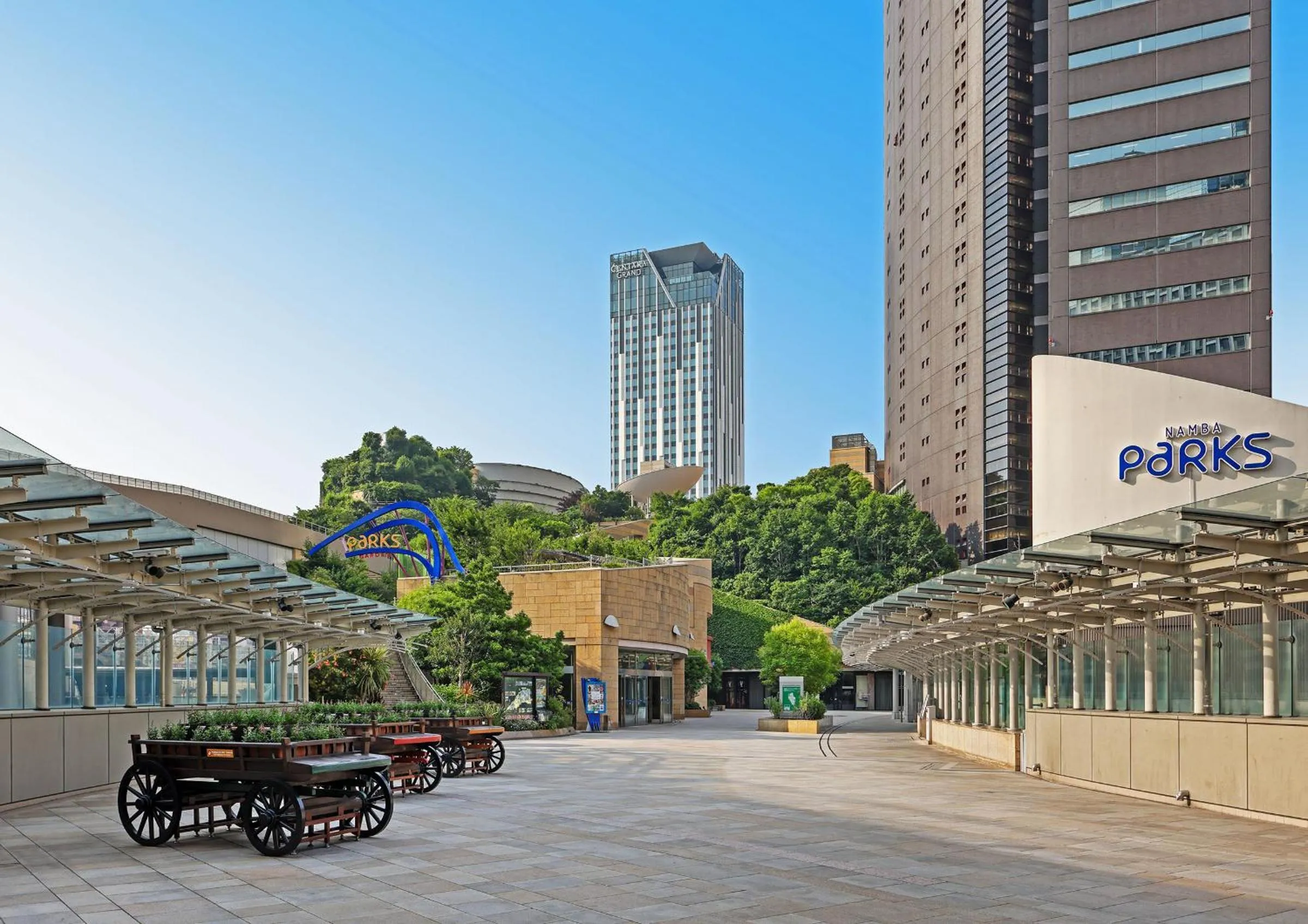 Property building in Centara Grand Hotel Osaka