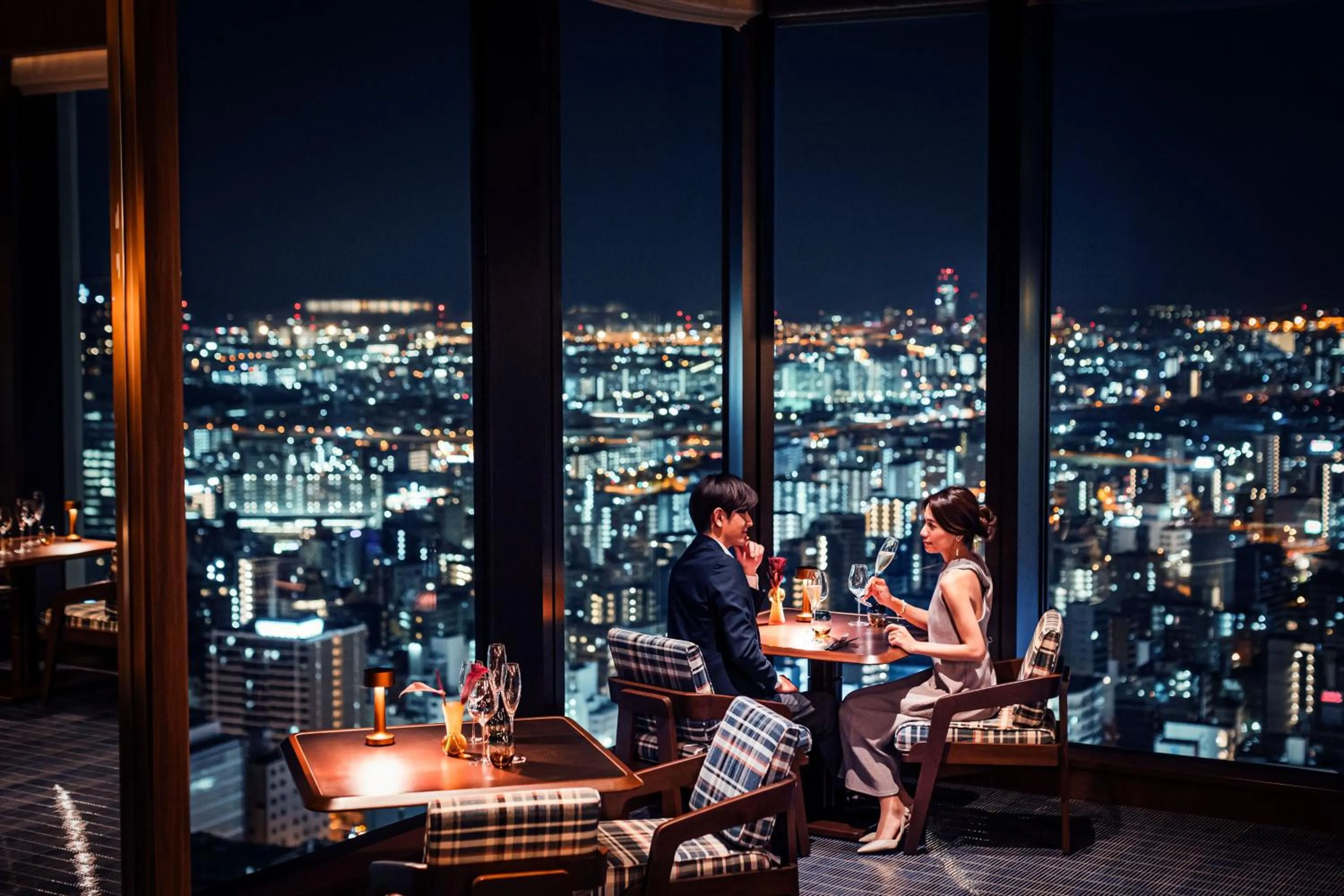 Dining area in Centara Grand Hotel Osaka