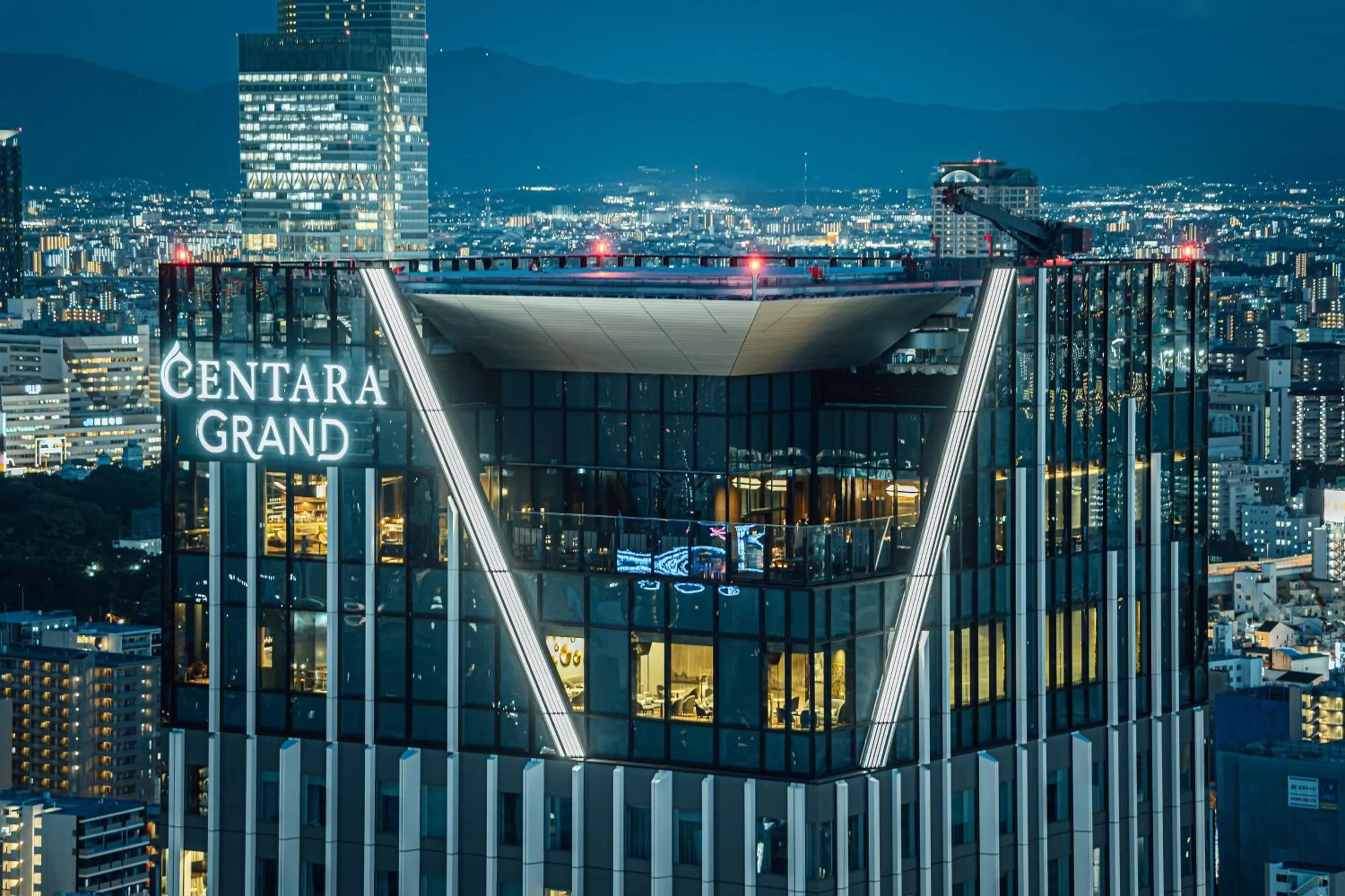 Property building in Centara Grand Hotel Osaka