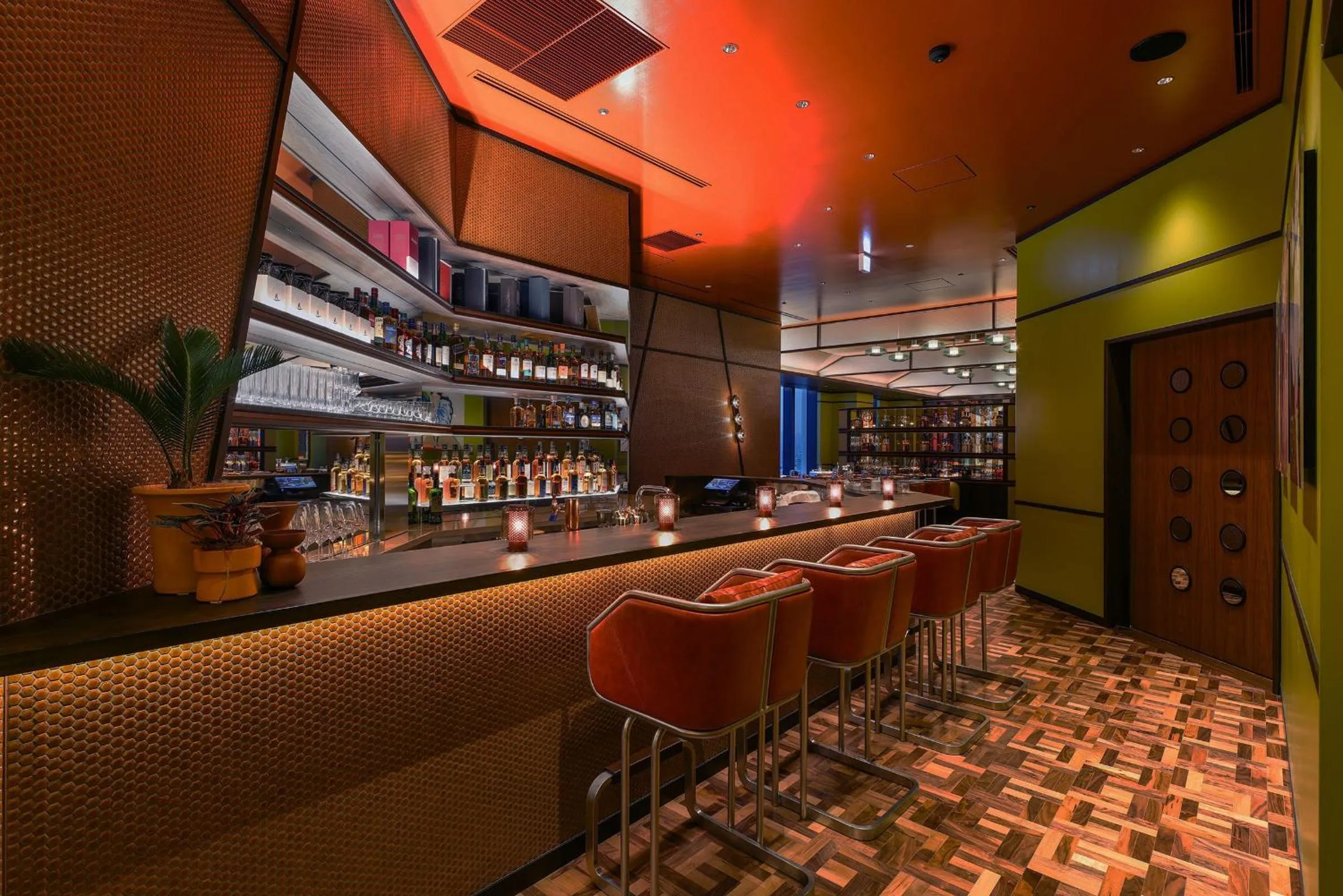 Dining area in Centara Grand Hotel Osaka