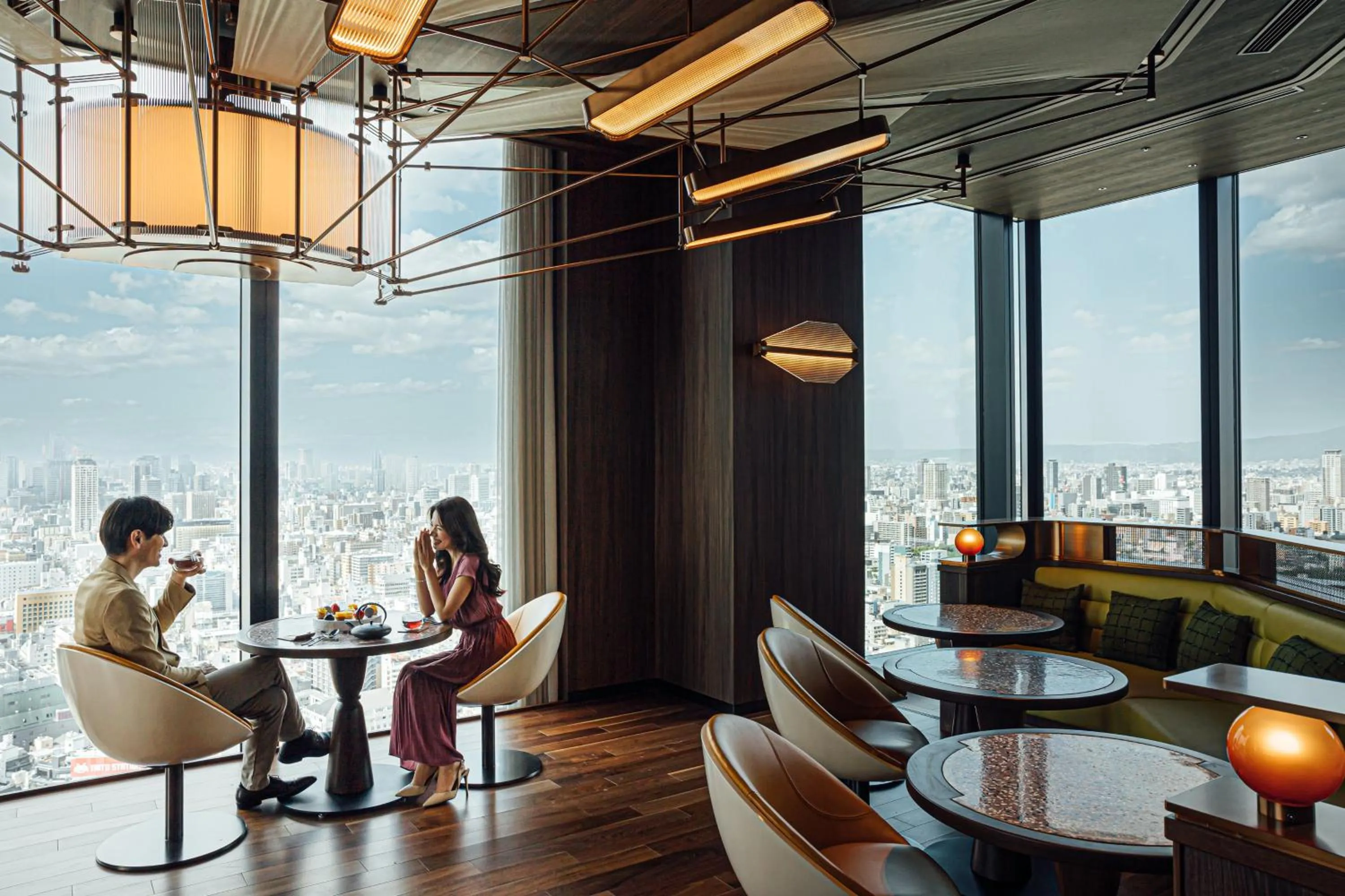 Dining area in Centara Grand Hotel Osaka