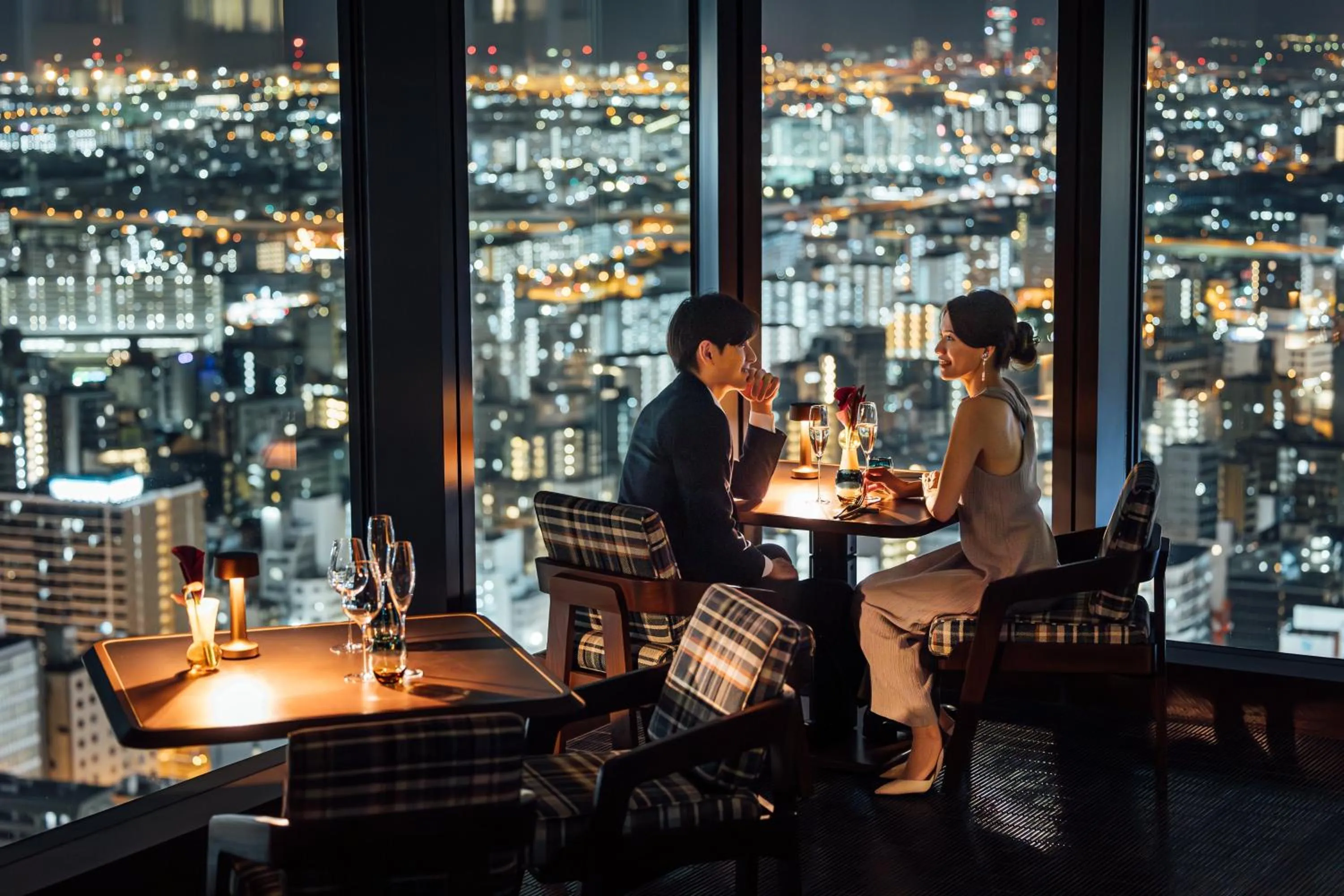 Dining area in Centara Grand Hotel Osaka