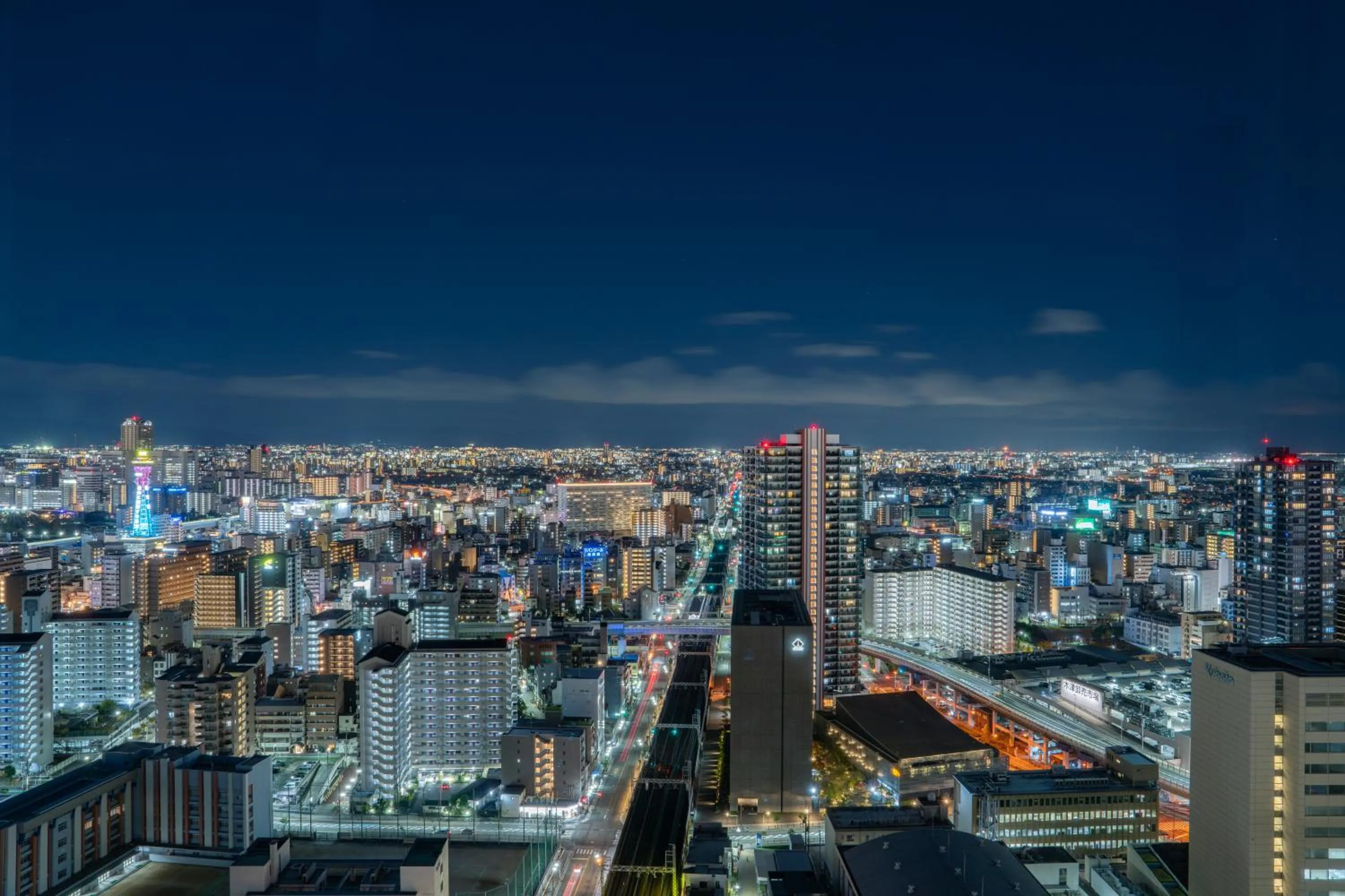 City view in Centara Grand Hotel Osaka