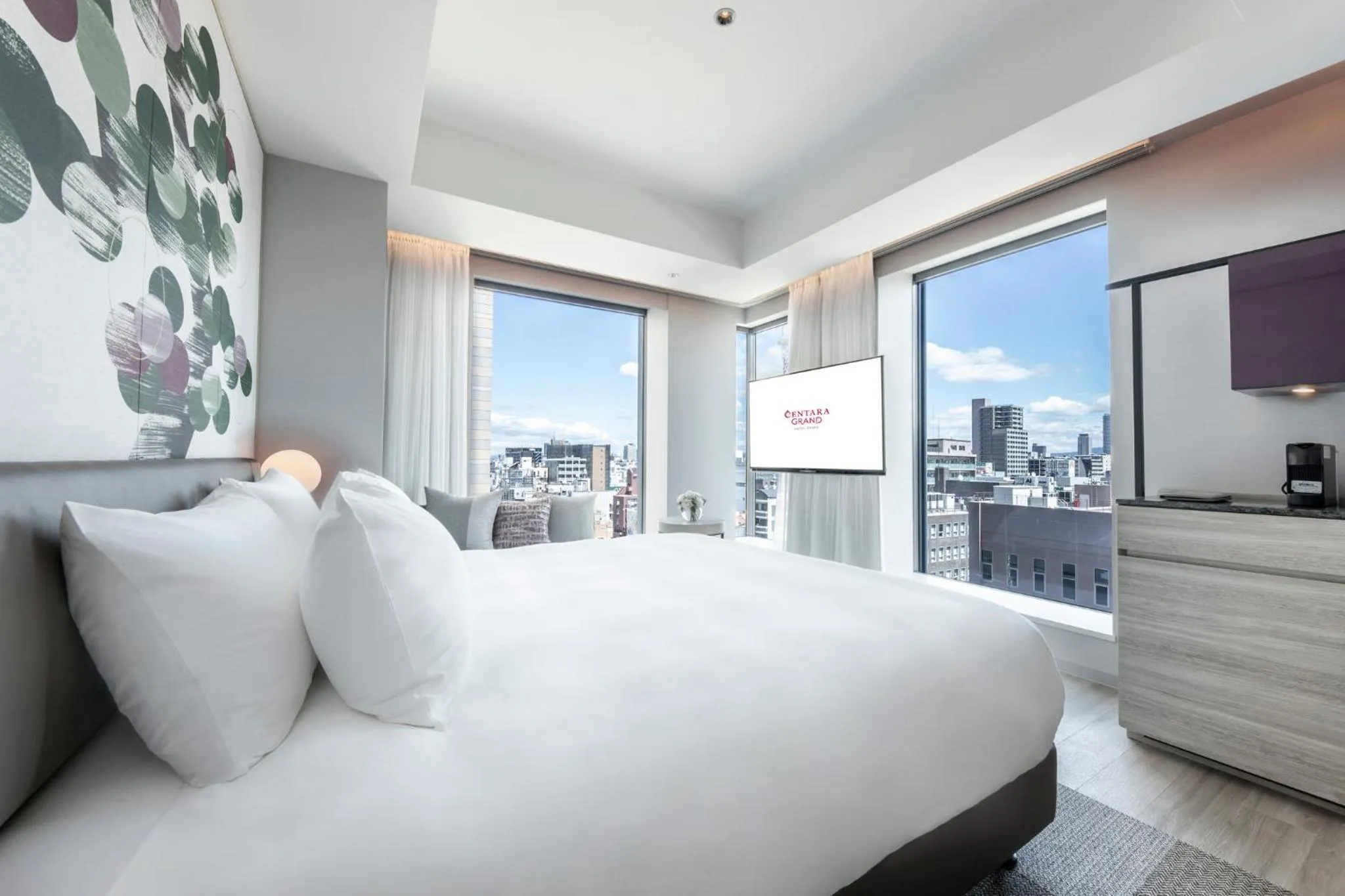 Photo of the whole room, Bed in Centara Grand Hotel Osaka