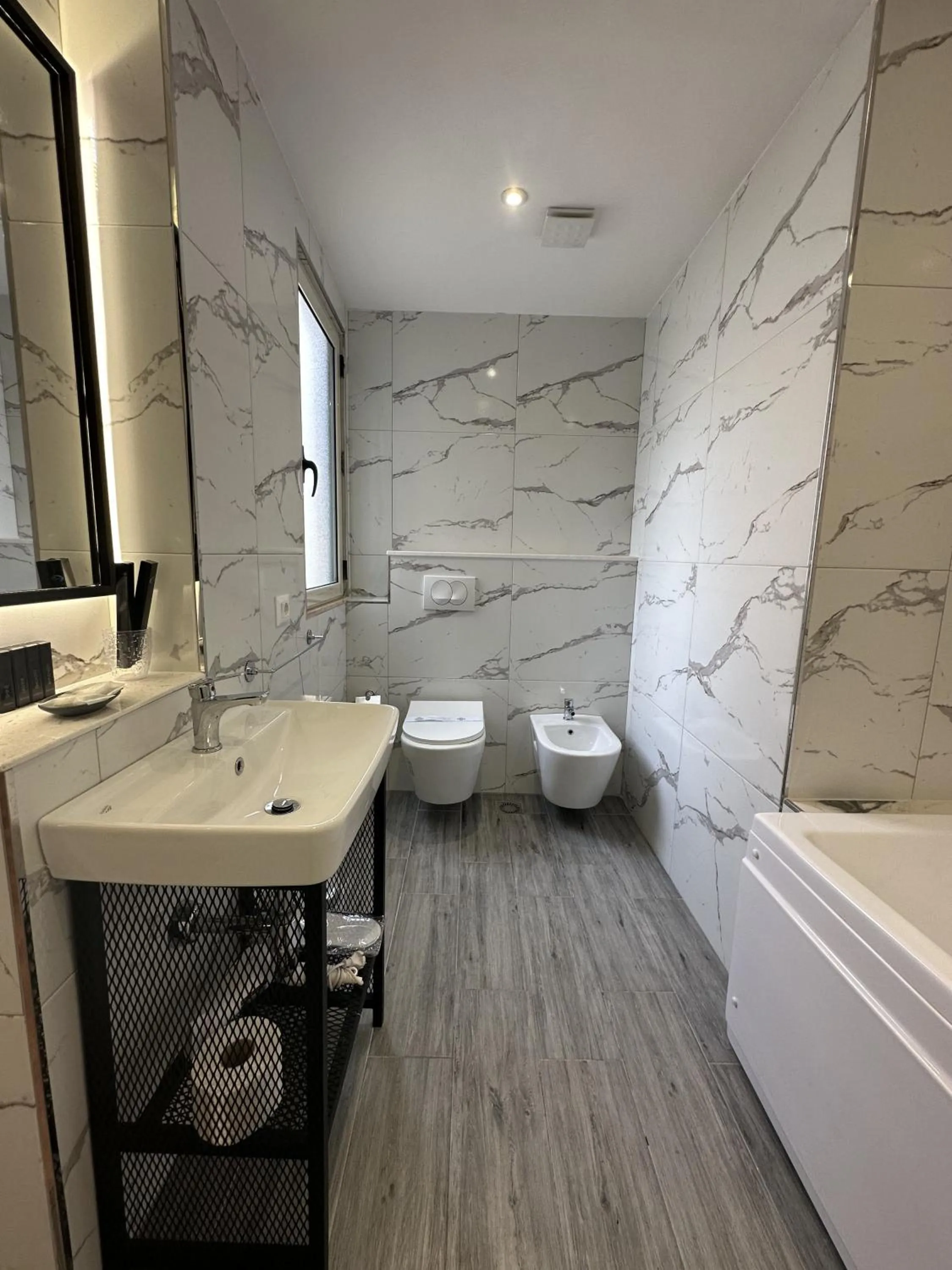 Bathroom in Peaky Hotel