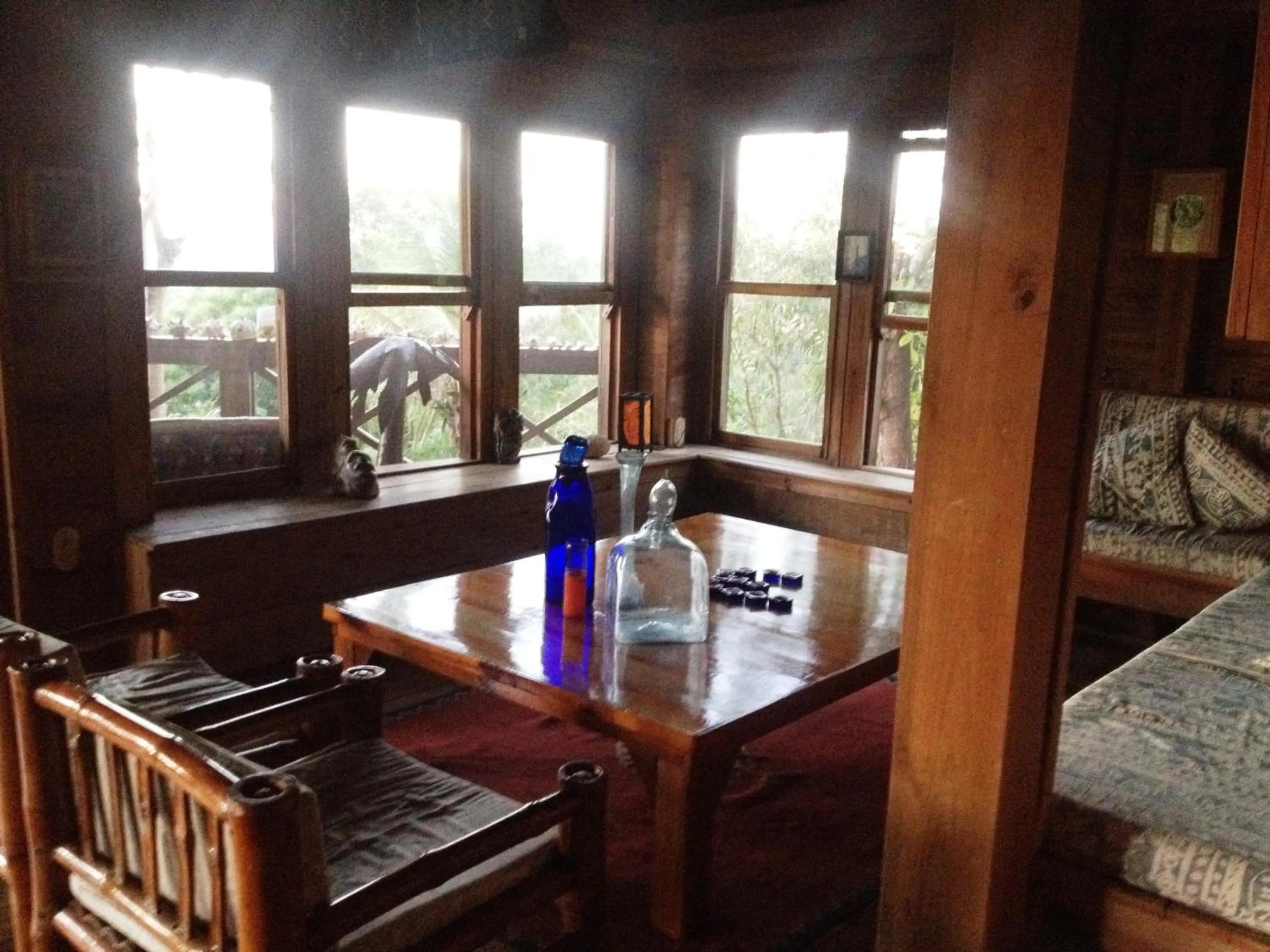 Living room, Bed in Roatan Bed & Breakfast Apartments