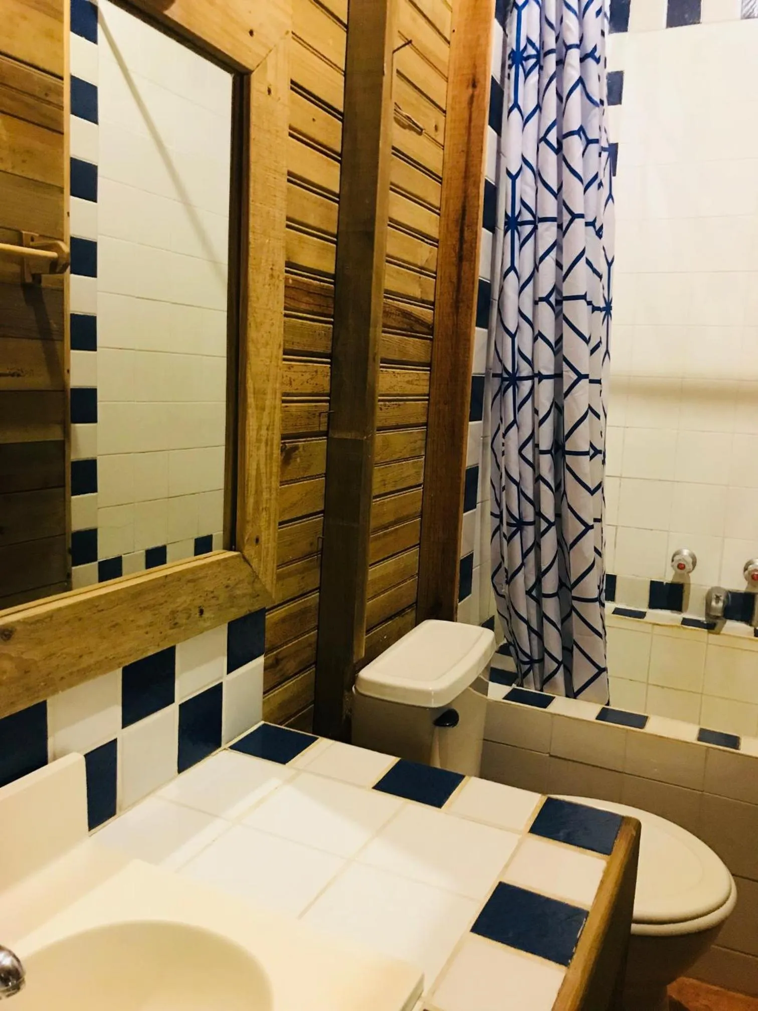 Bathroom in Roatan Bed & Breakfast Apartments