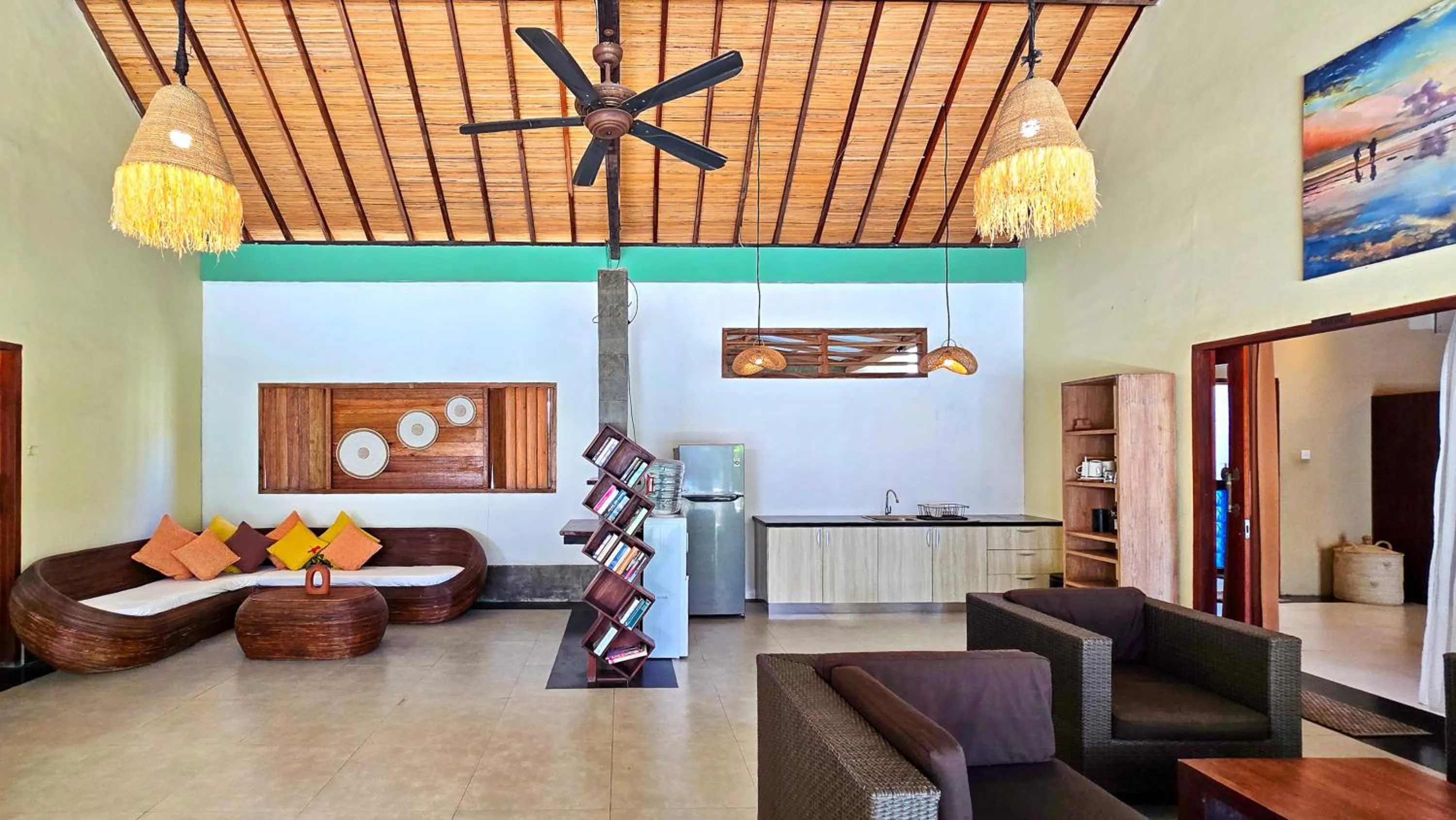 Kitchen or kitchenette in Kies Villas Lombok