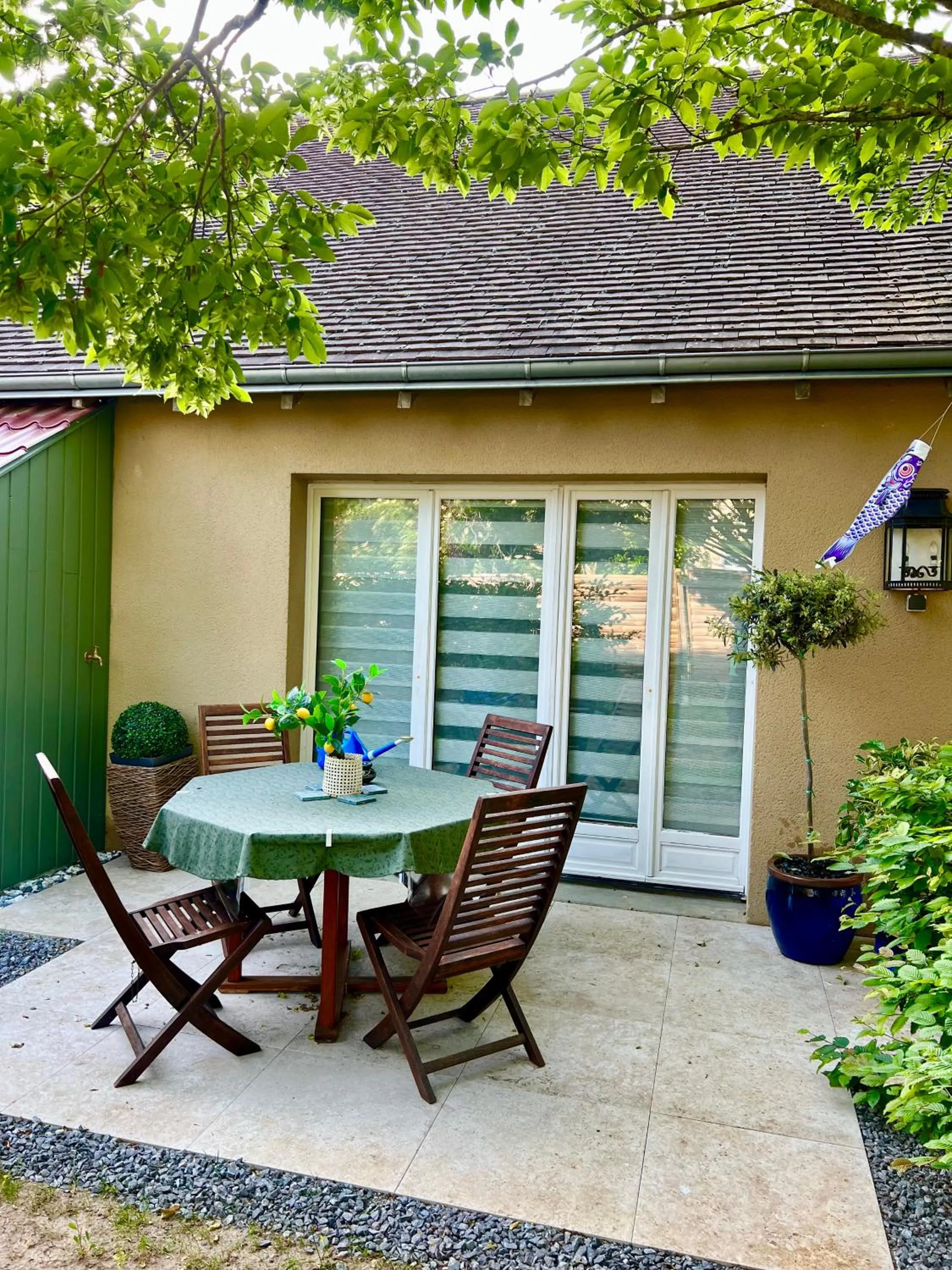 Patio in GSand Le Clos du May