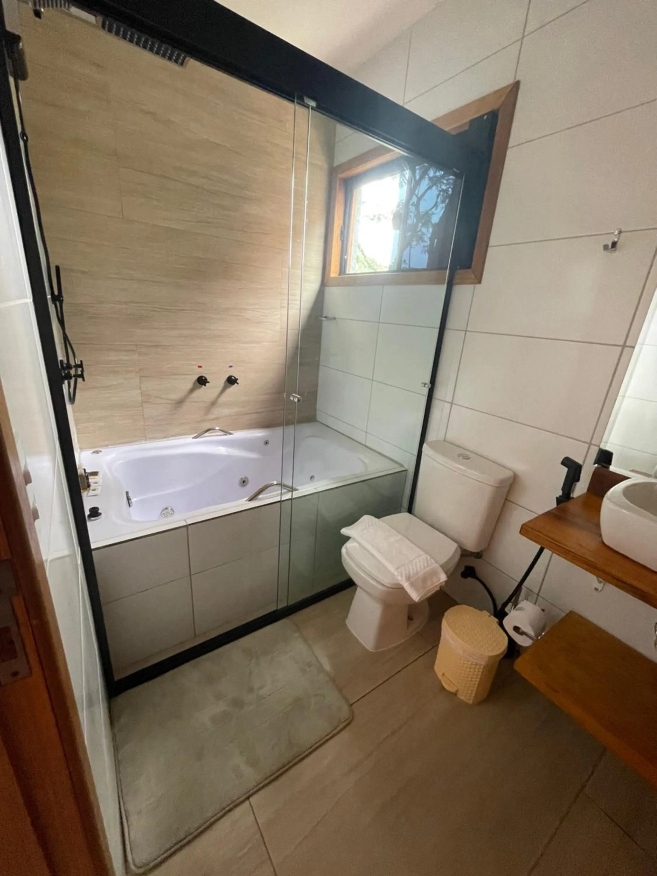 Bed in VILLA ITÁLIA CHALÉ