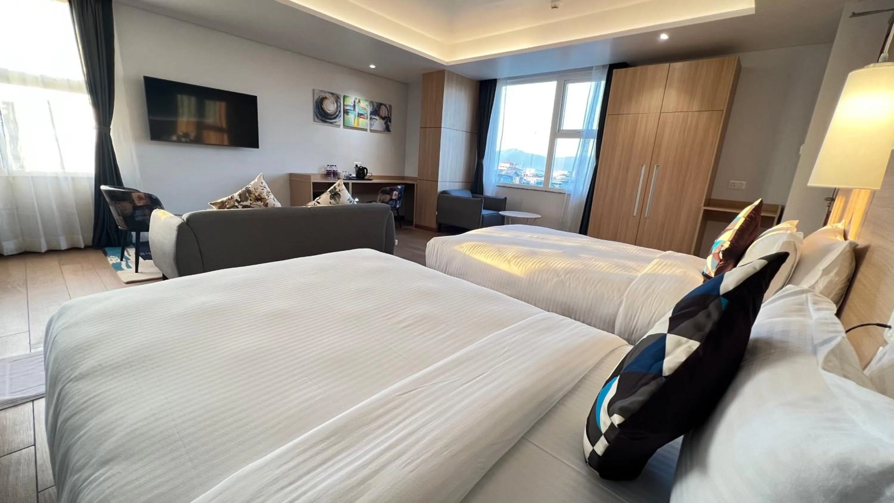 Bed in Aurora Boutique Hotel Imphal