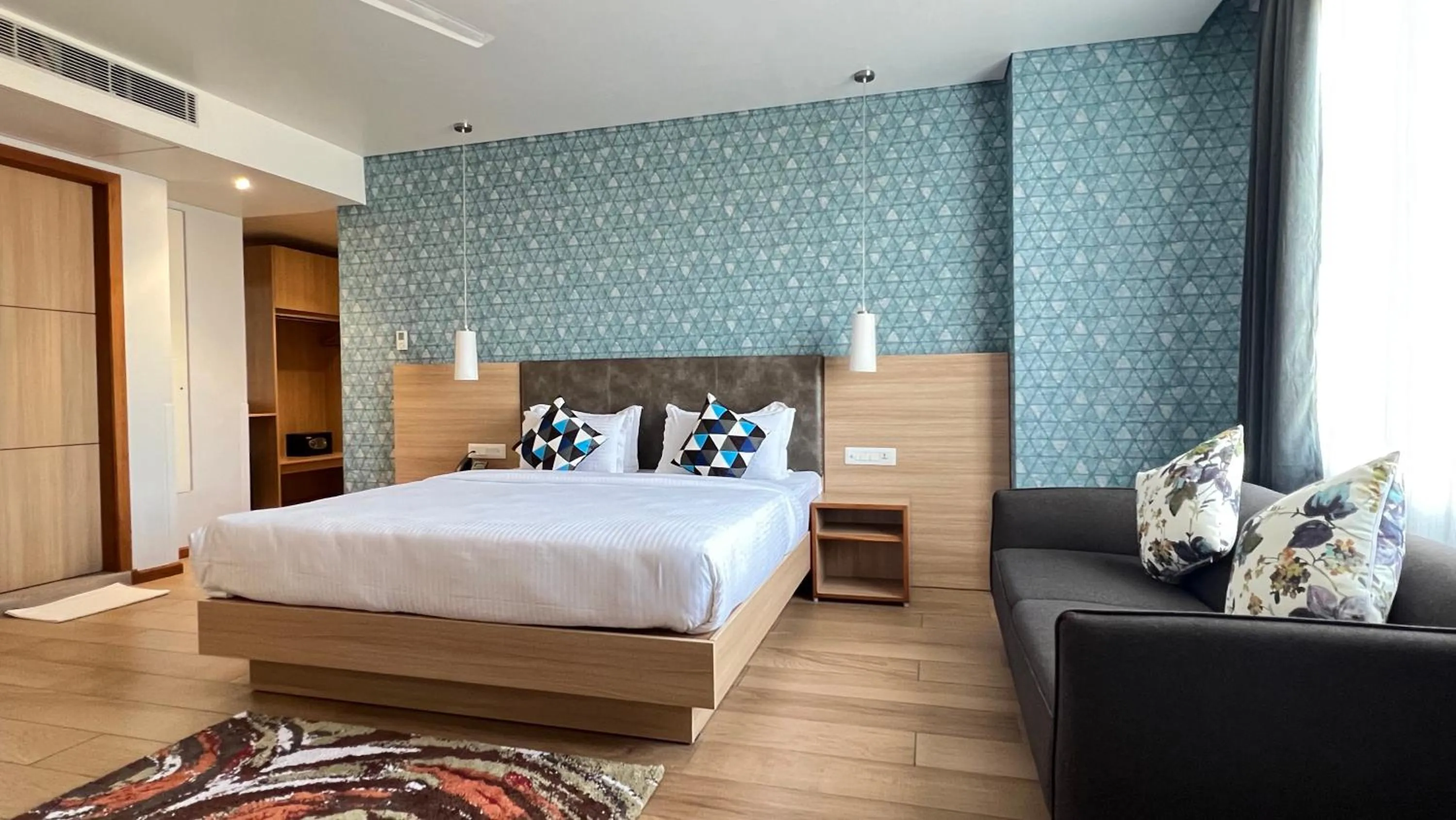 Photo of the whole room, Bed in Aurora Boutique Hotel Imphal