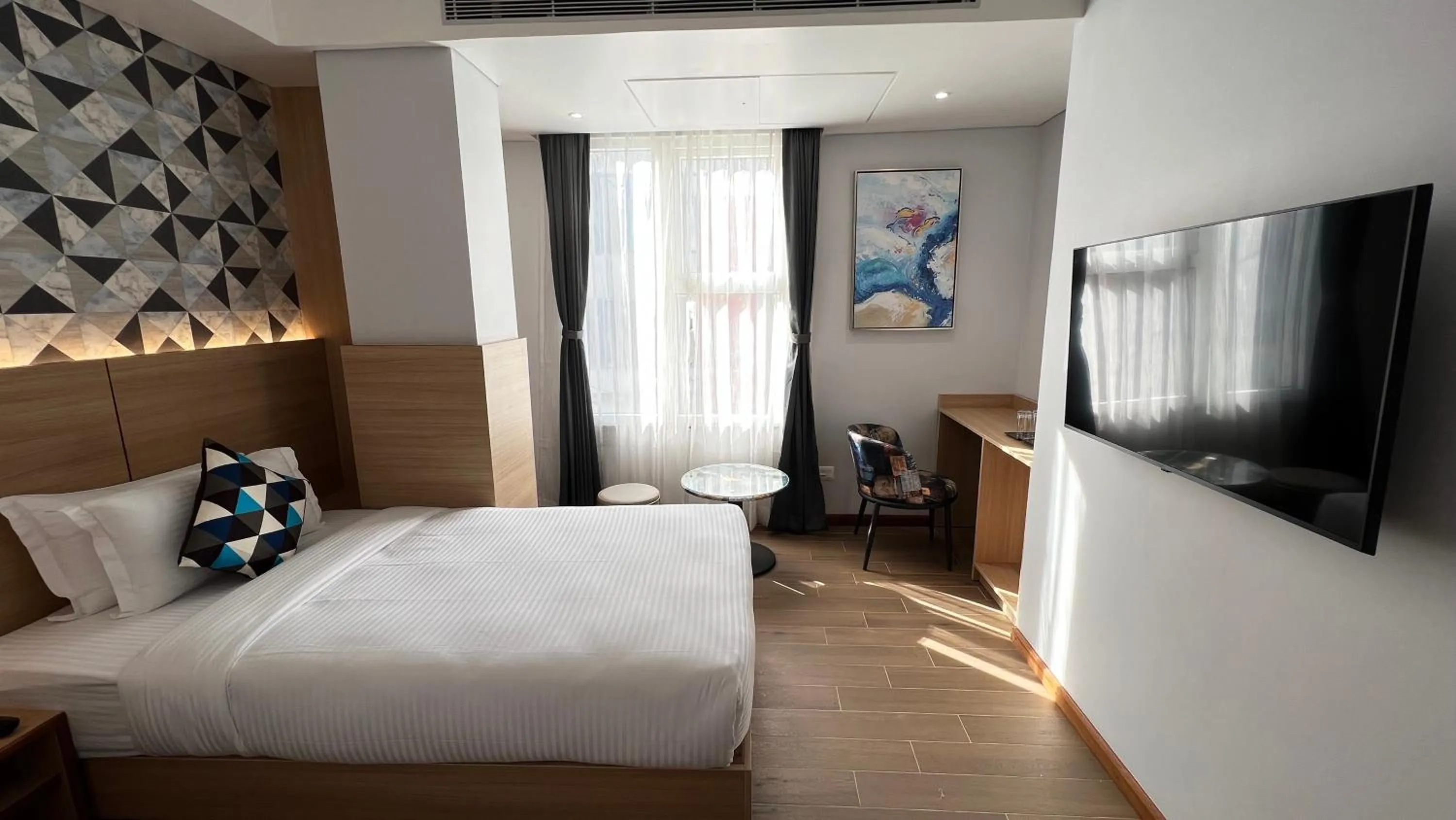 Bed in Aurora Boutique Hotel Imphal