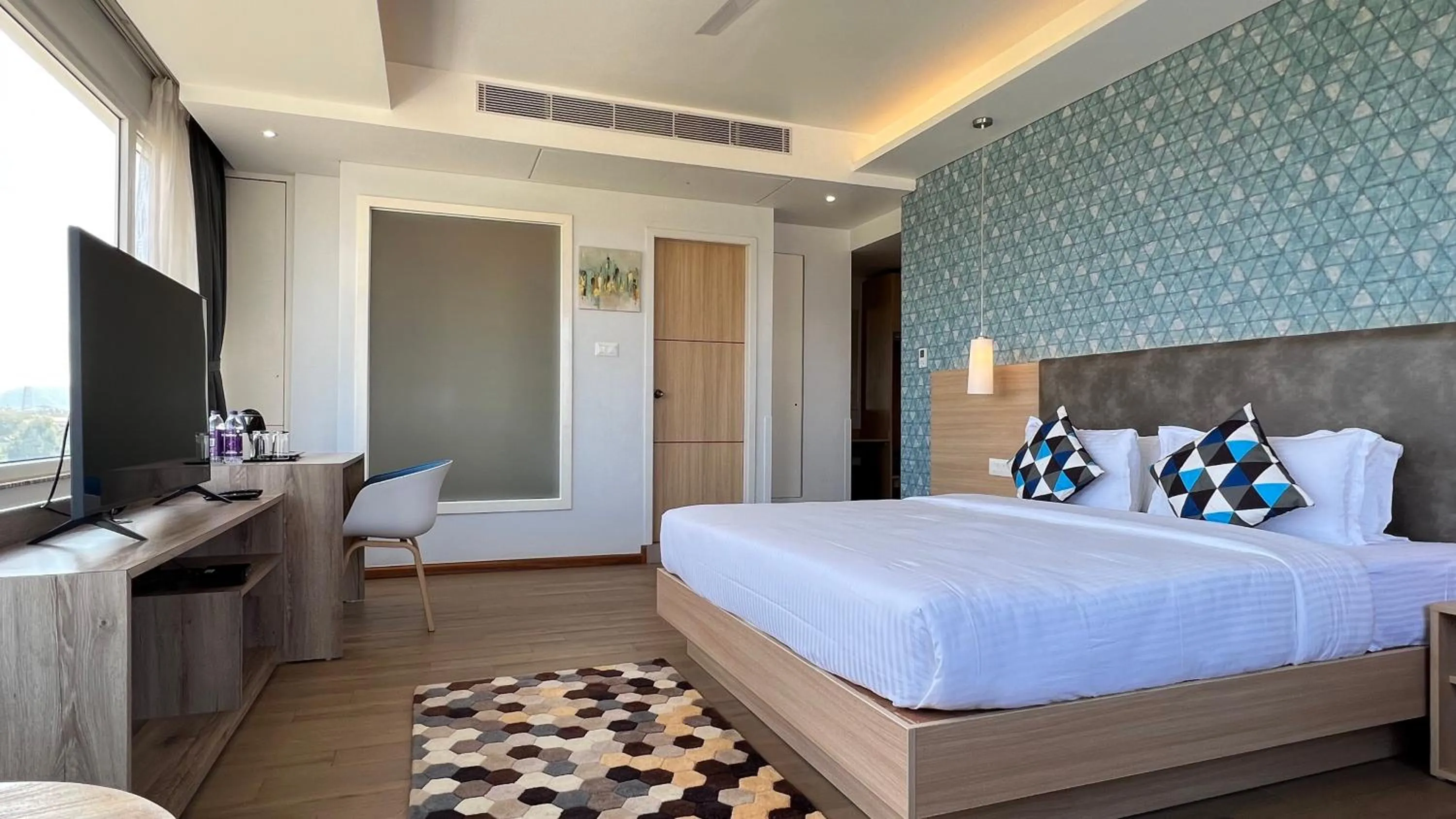 Bedroom, Bed in Aurora Boutique Hotel Imphal