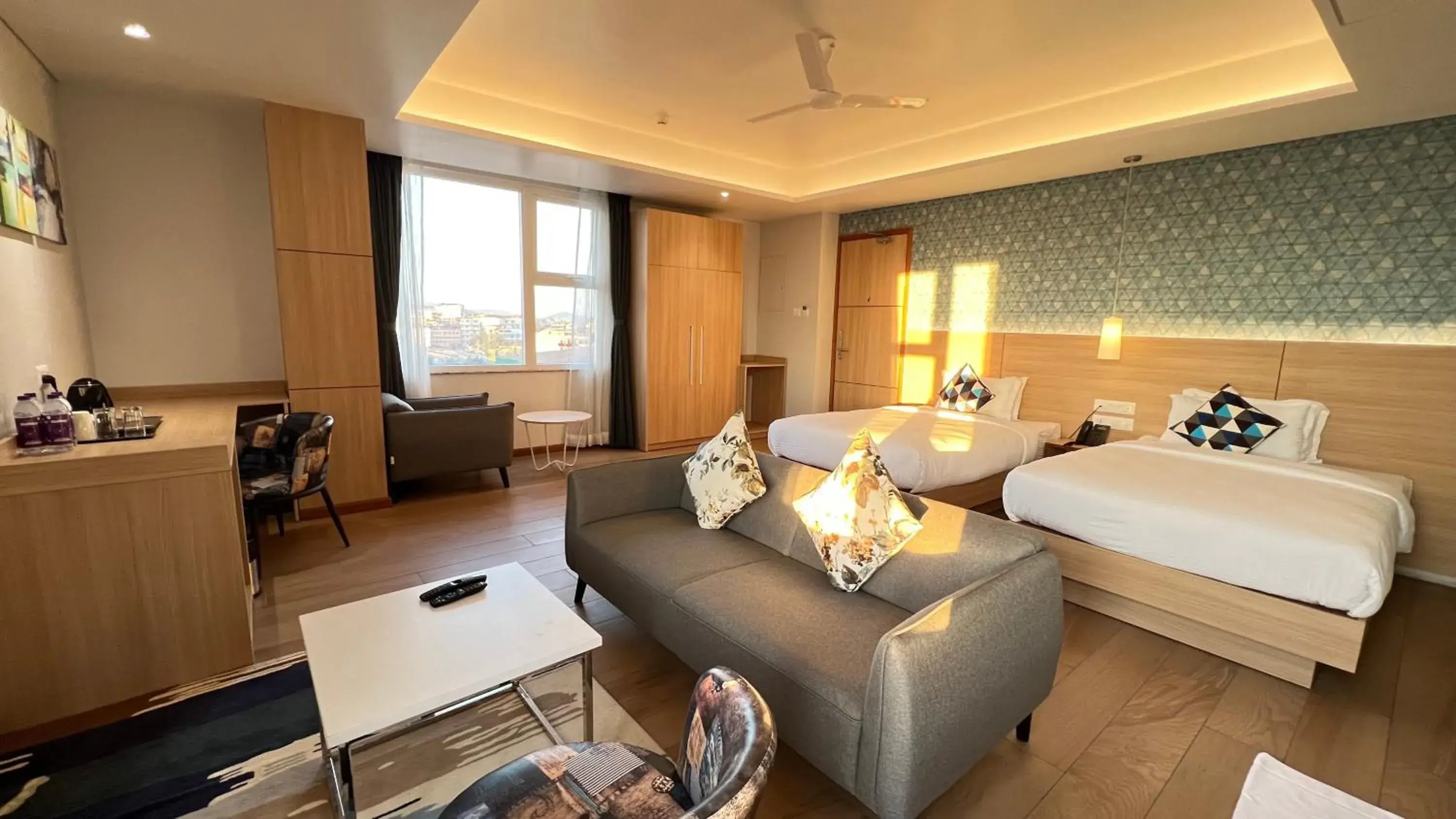 Family Room with Mountain View in Aurora Boutique Hotel Imphal Family Room with Mountain View in Aurora Boutique Hotel Imphal