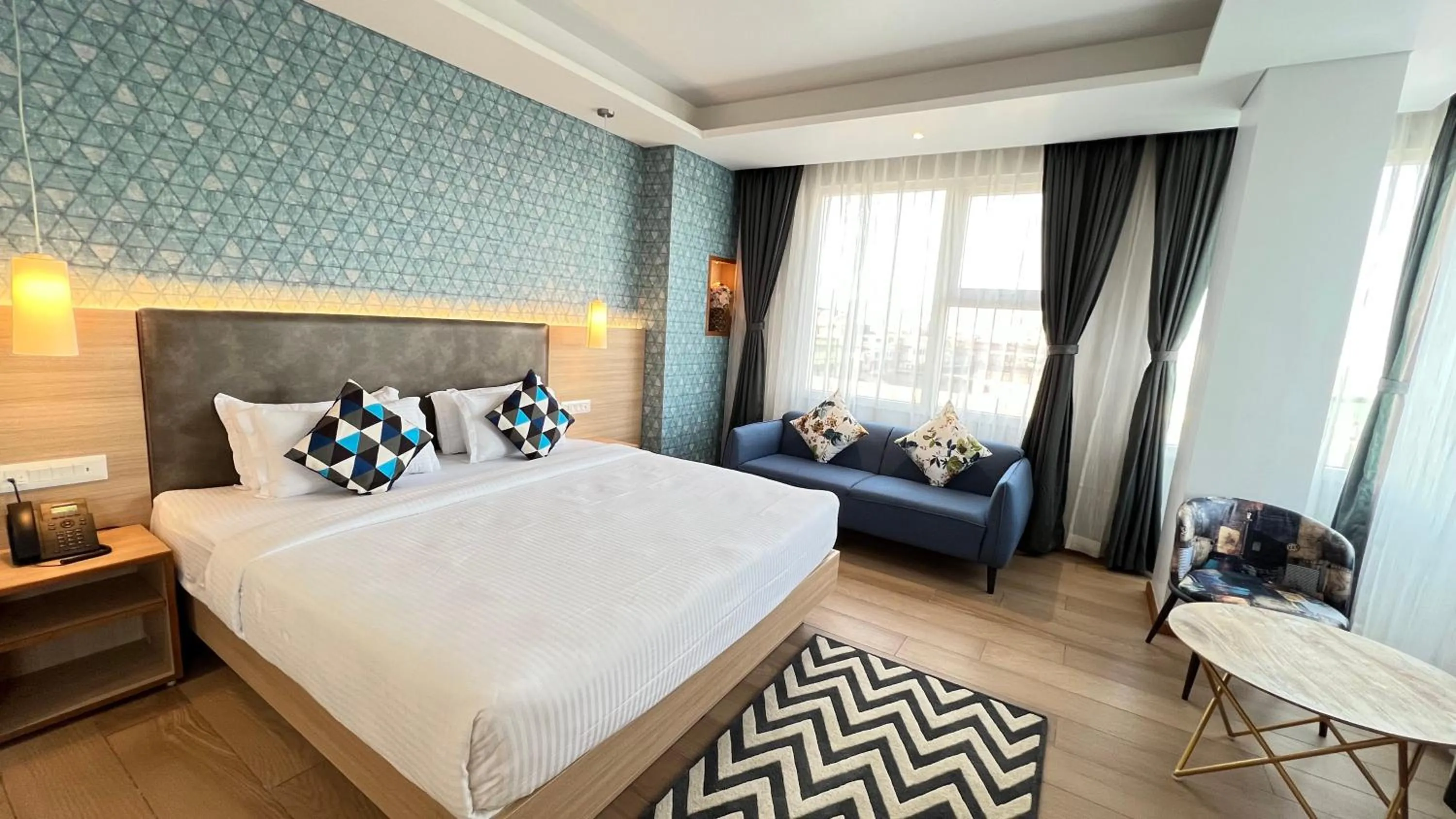 Bedroom, Bed in Aurora Boutique Hotel Imphal