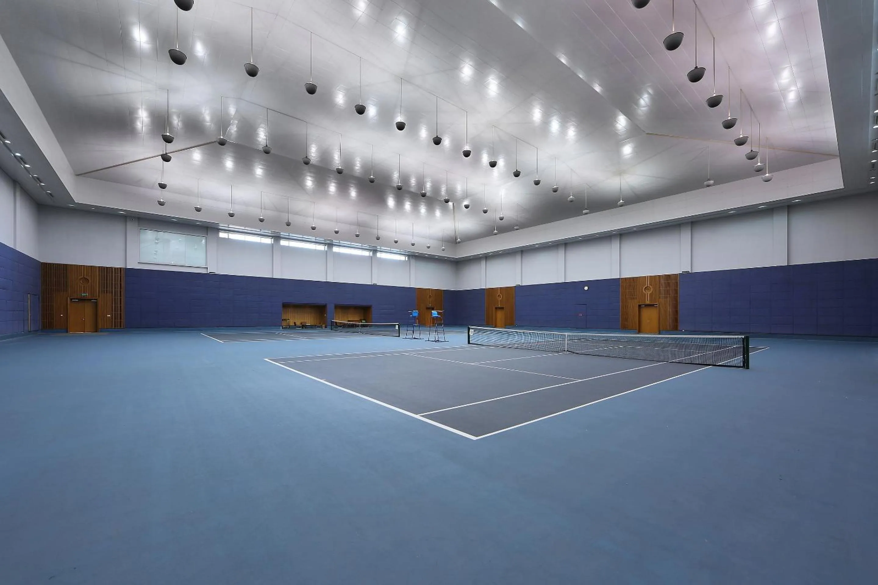 Tennis court in Shanghai Dongjiao State Guest Hotel