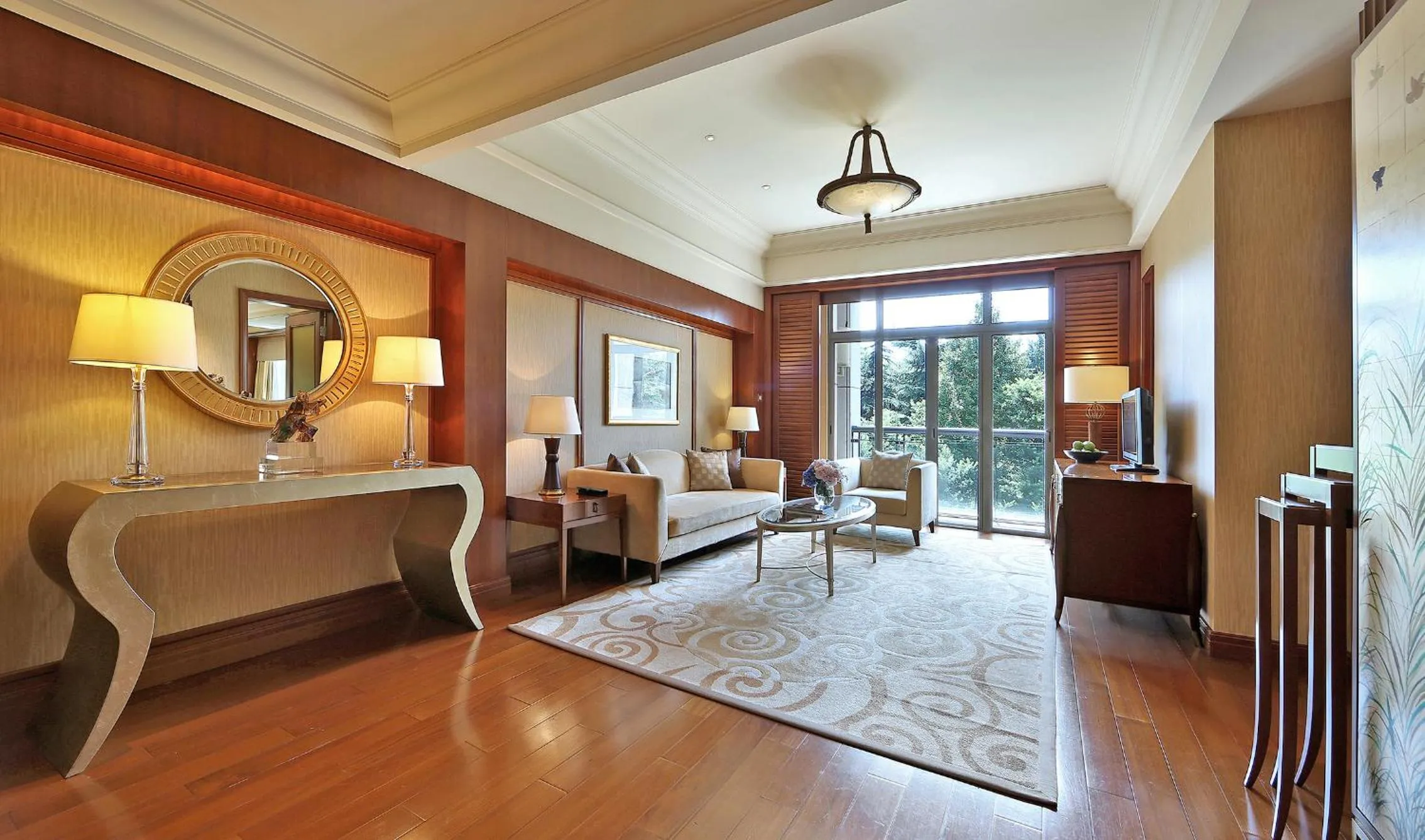 Living room in Shanghai Dongjiao State Guest Hotel