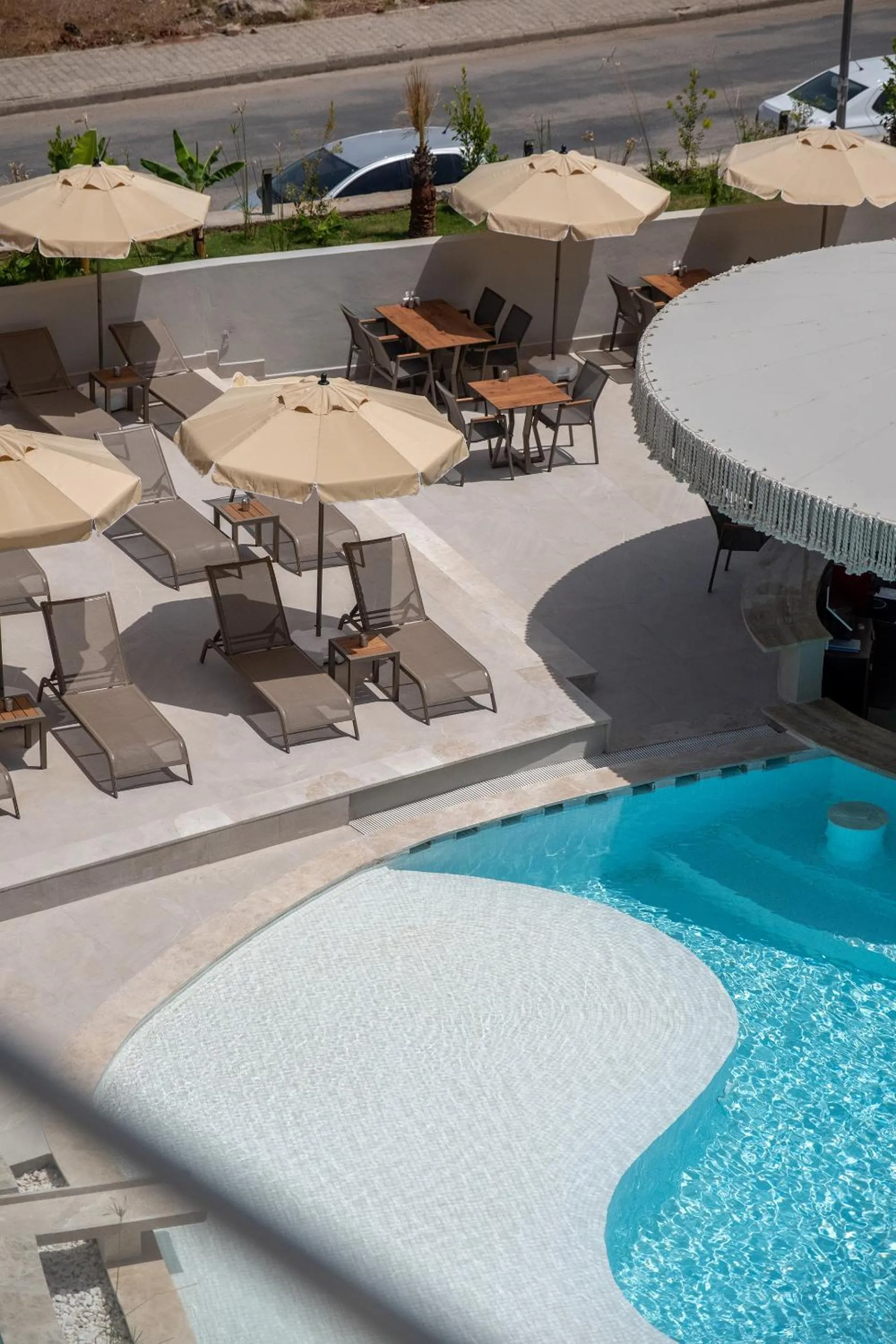 Pool view in Residence 222 Hisarönü