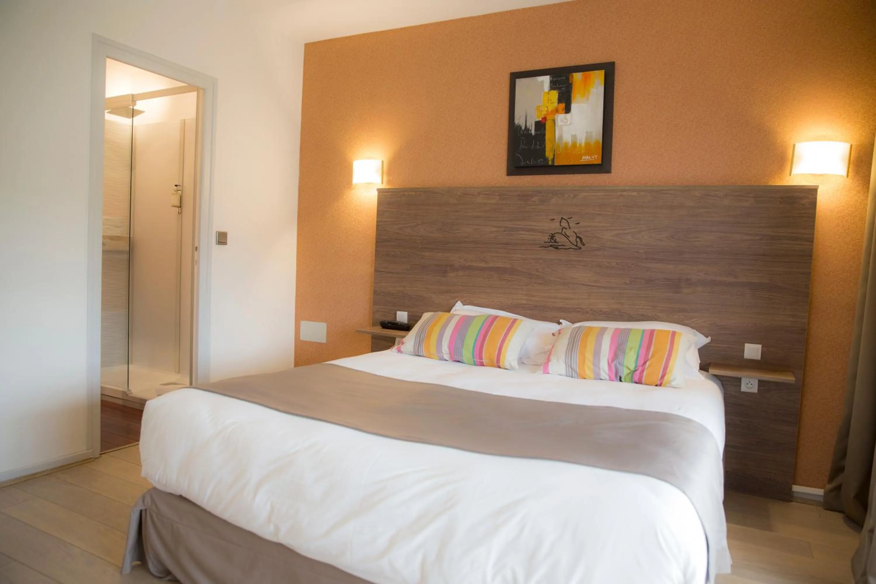 Bed in Arc Hôtel Sur Mer