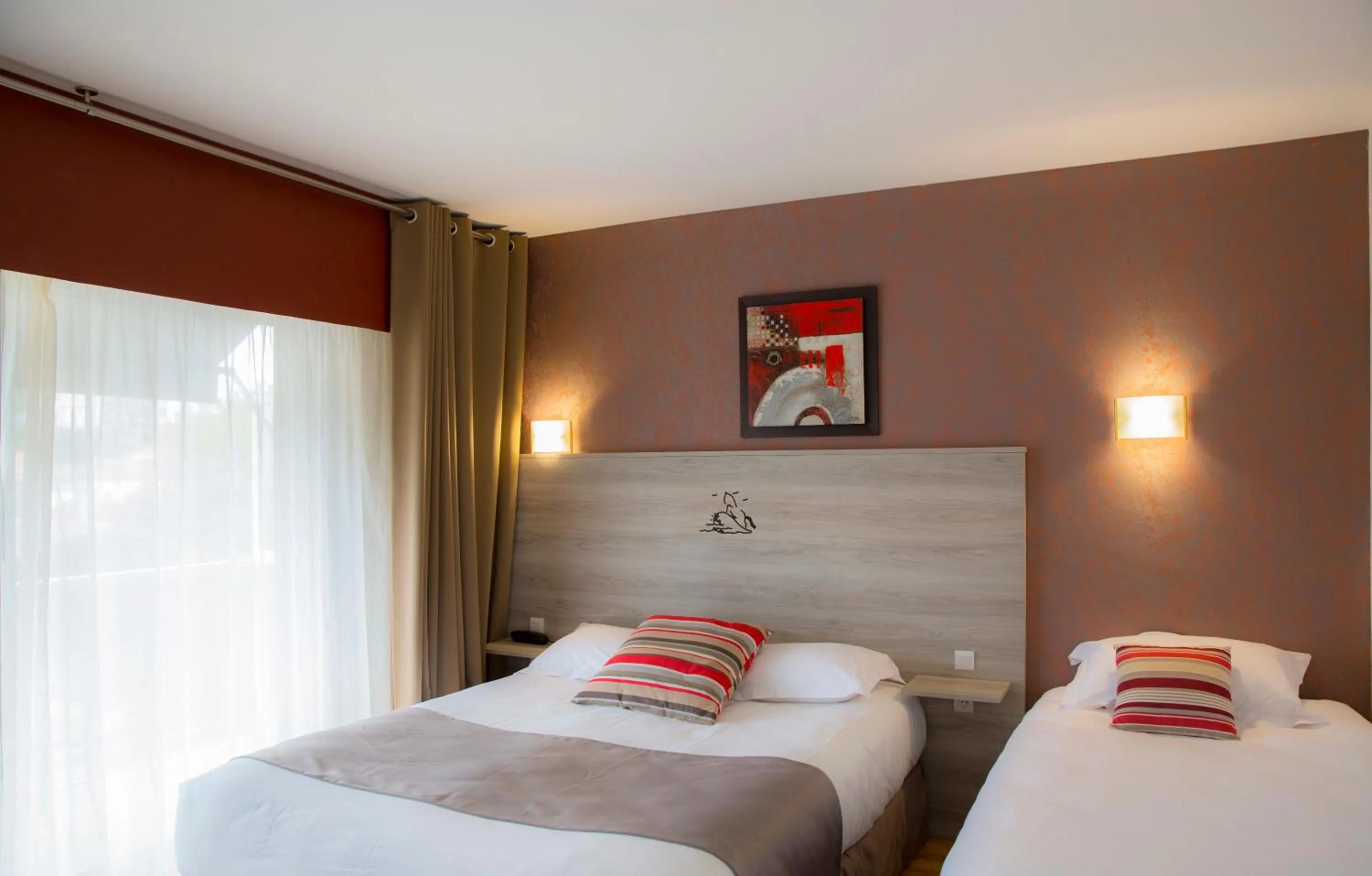 Bedroom, Bed in Arc Hôtel Sur Mer