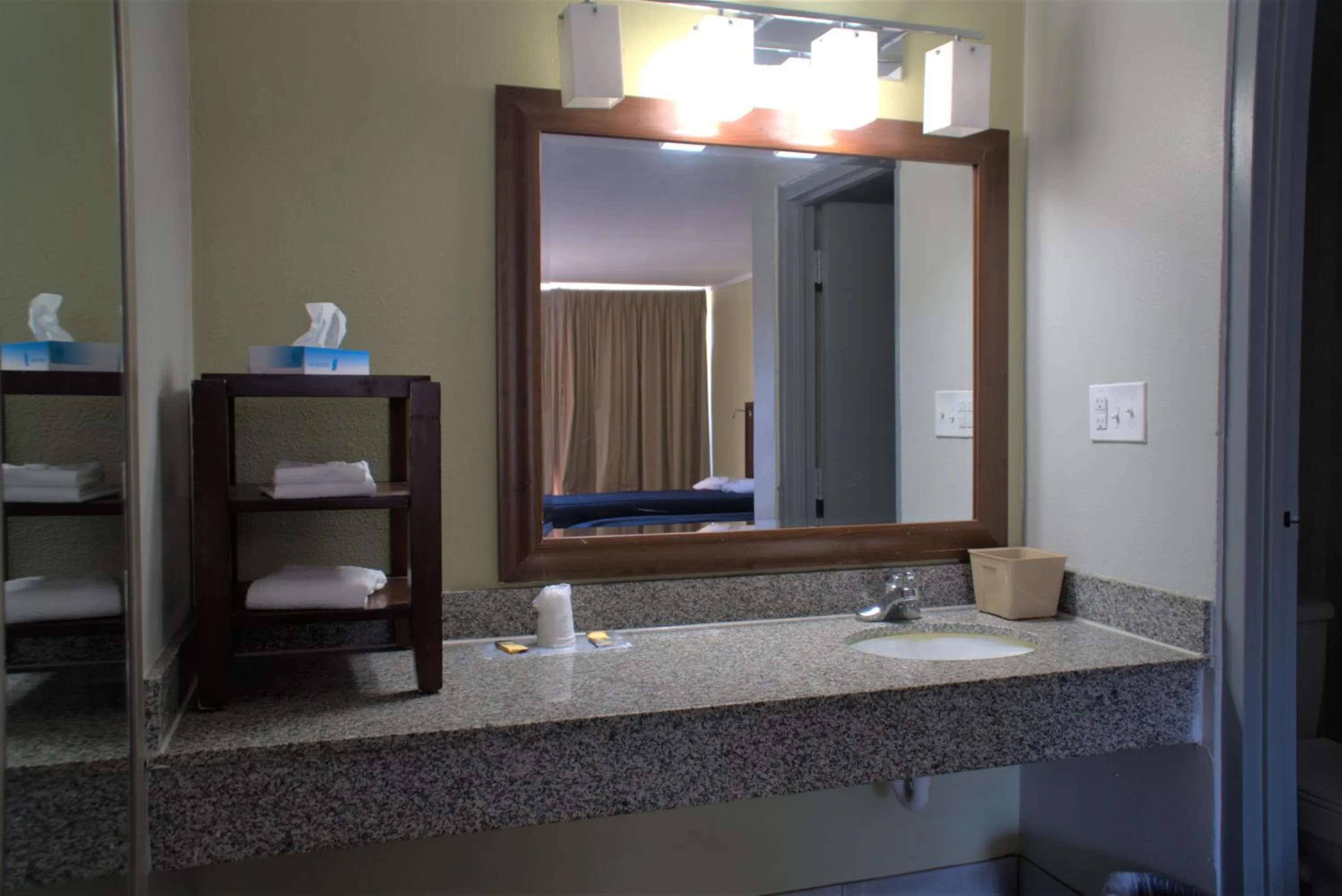 Bathroom in Eastern Shore Motel