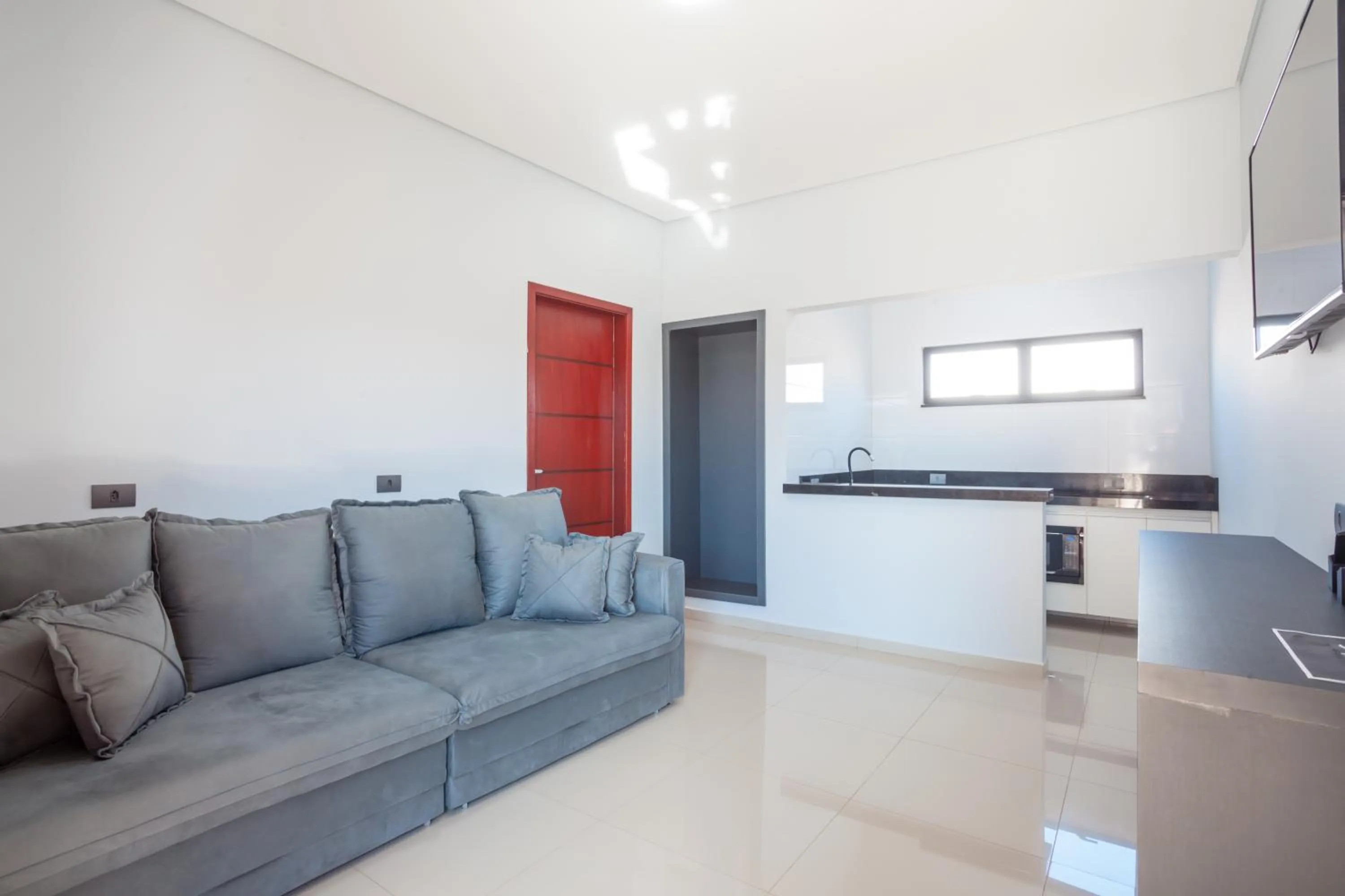 Kitchen or kitchenette in Sophita Business Hotel