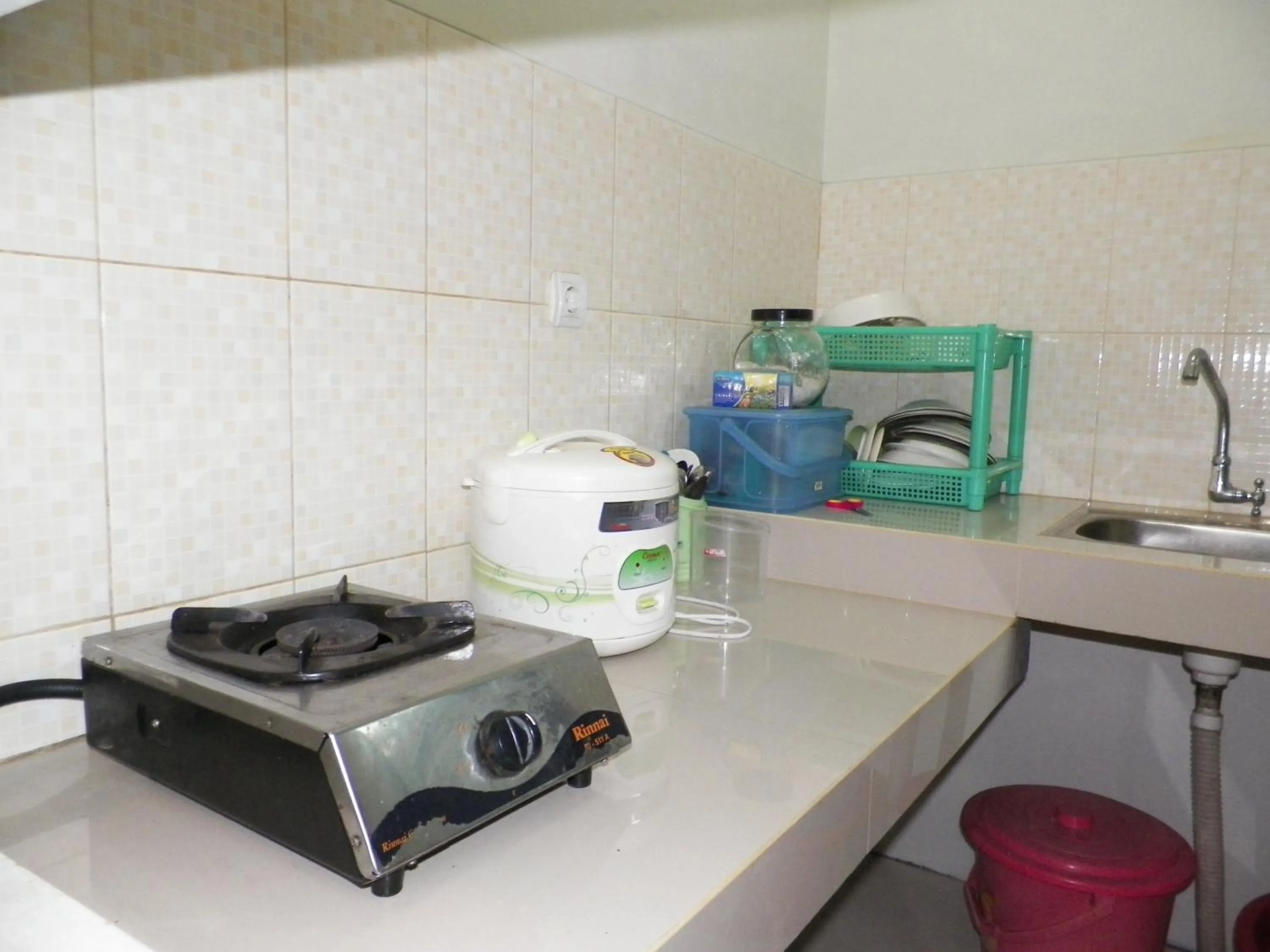 Kitchen or kitchenette in Villa Roemi