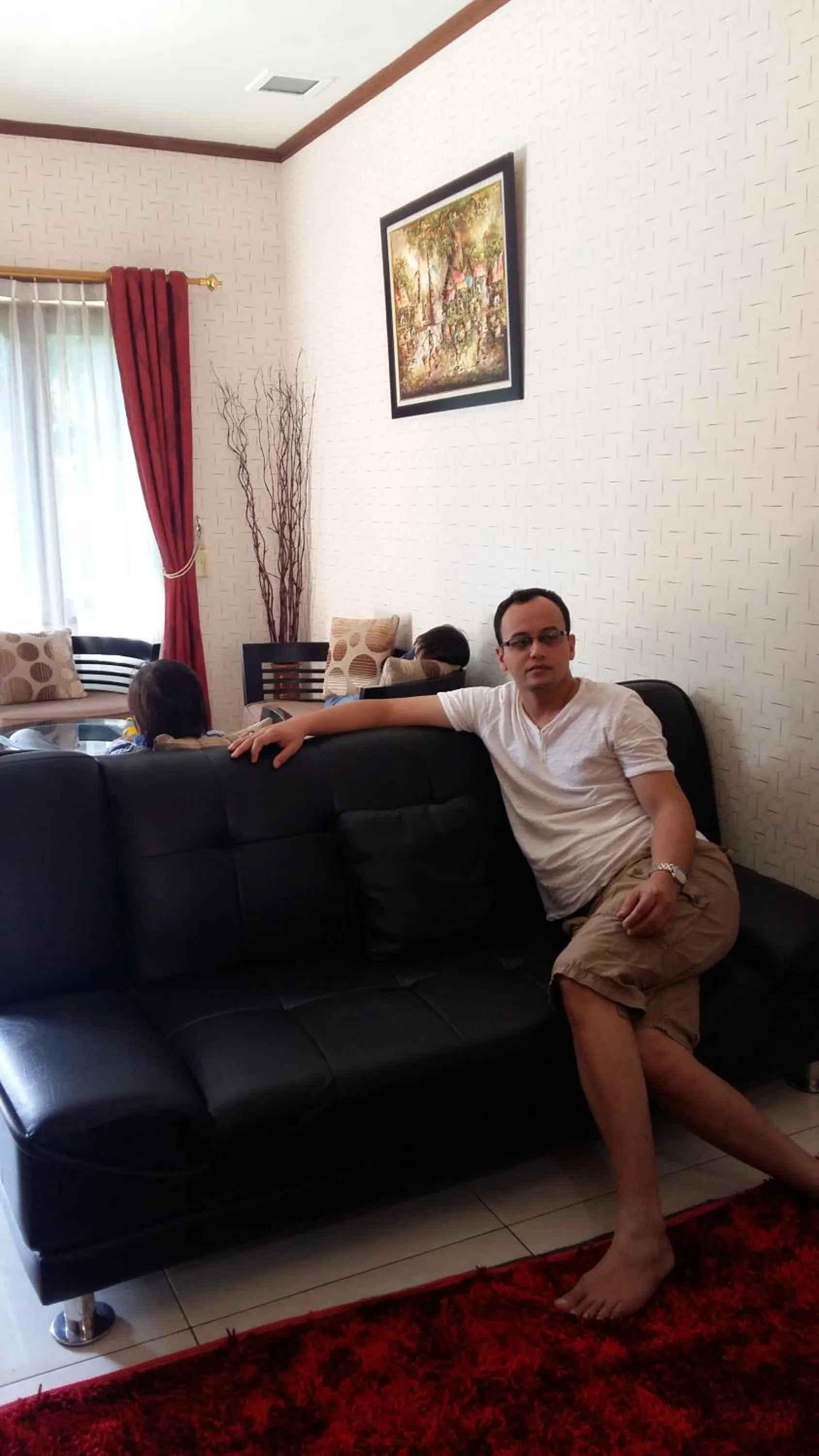 Living room in Villa Roemi