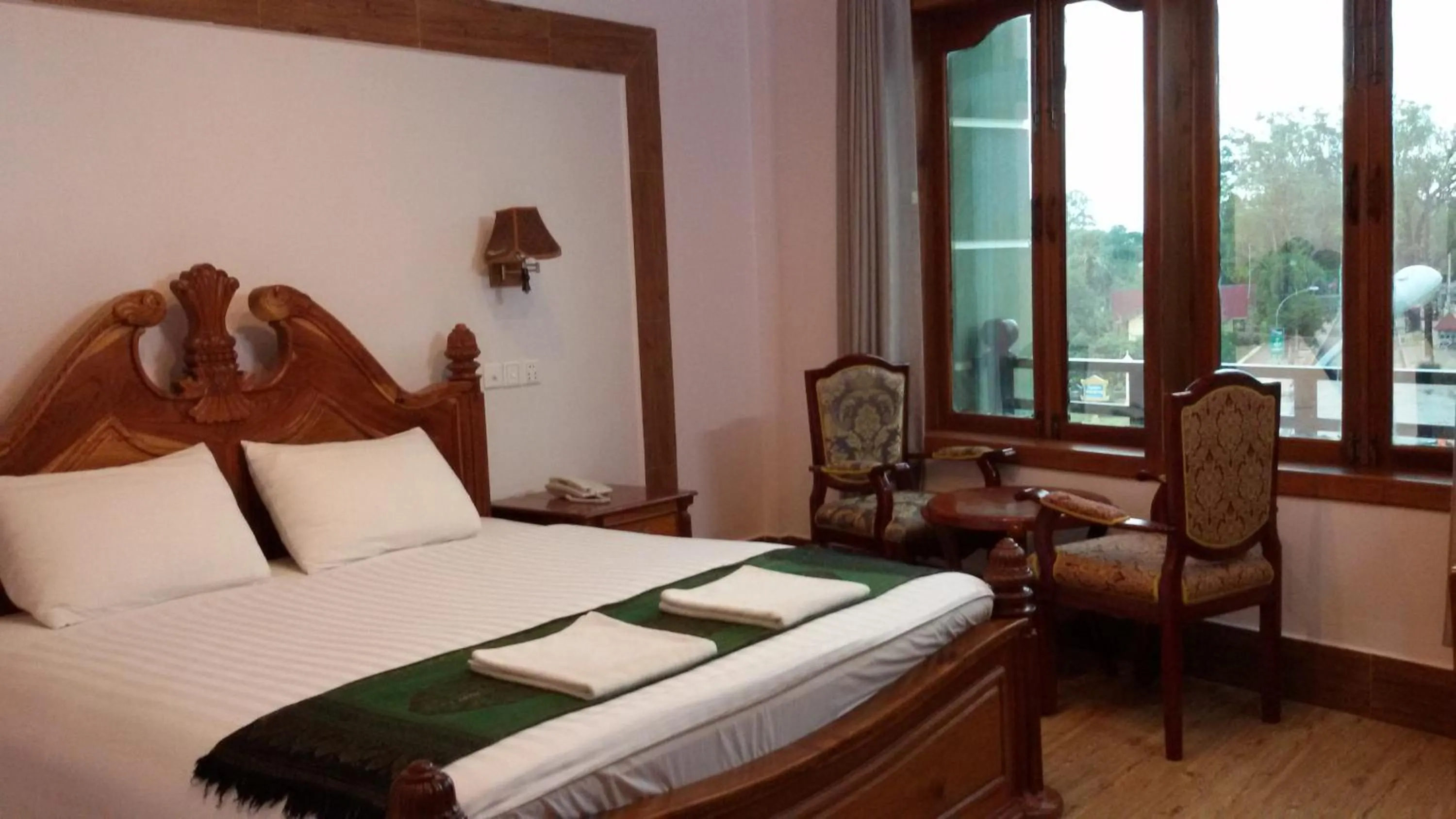 Bed in Angkor Comfort Hotel