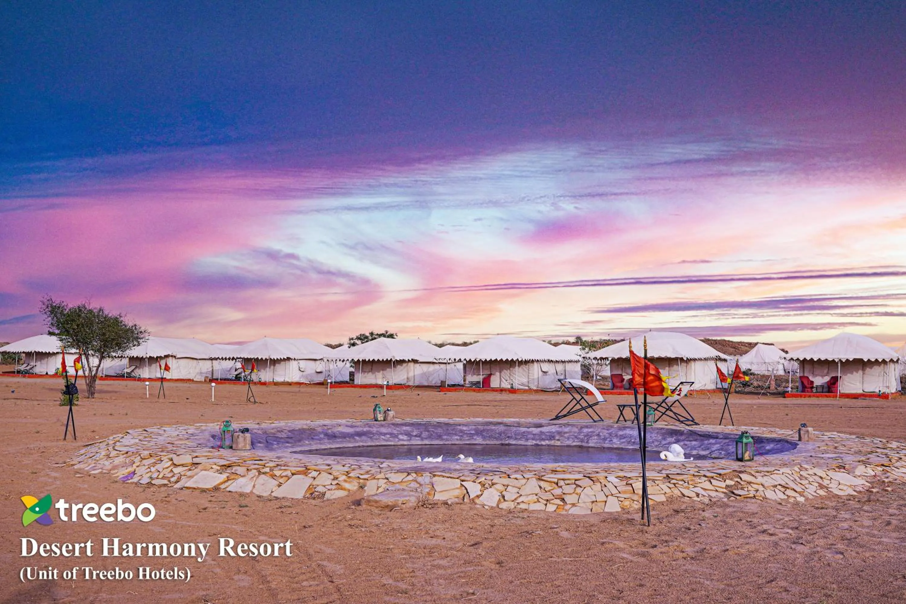 Facade/entrance in Treebo Desert Harmony Camp