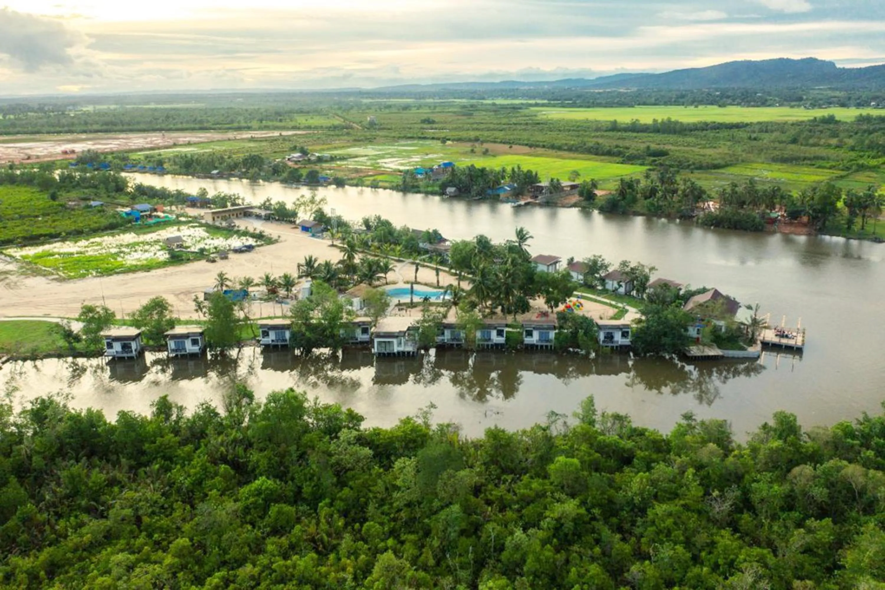 Landmark view in SS Villa & Resort