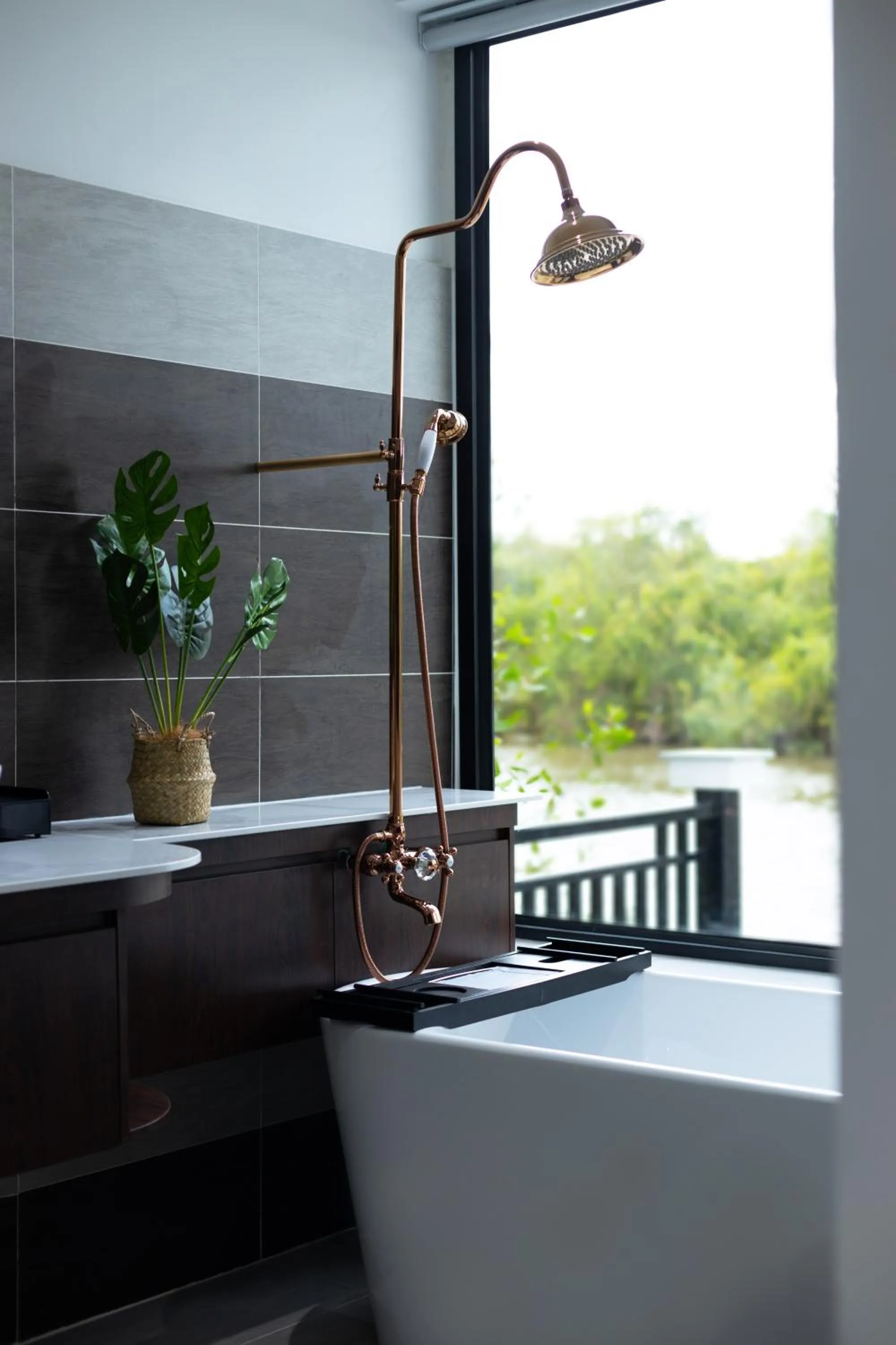 Bathroom in SS Villa & Resort