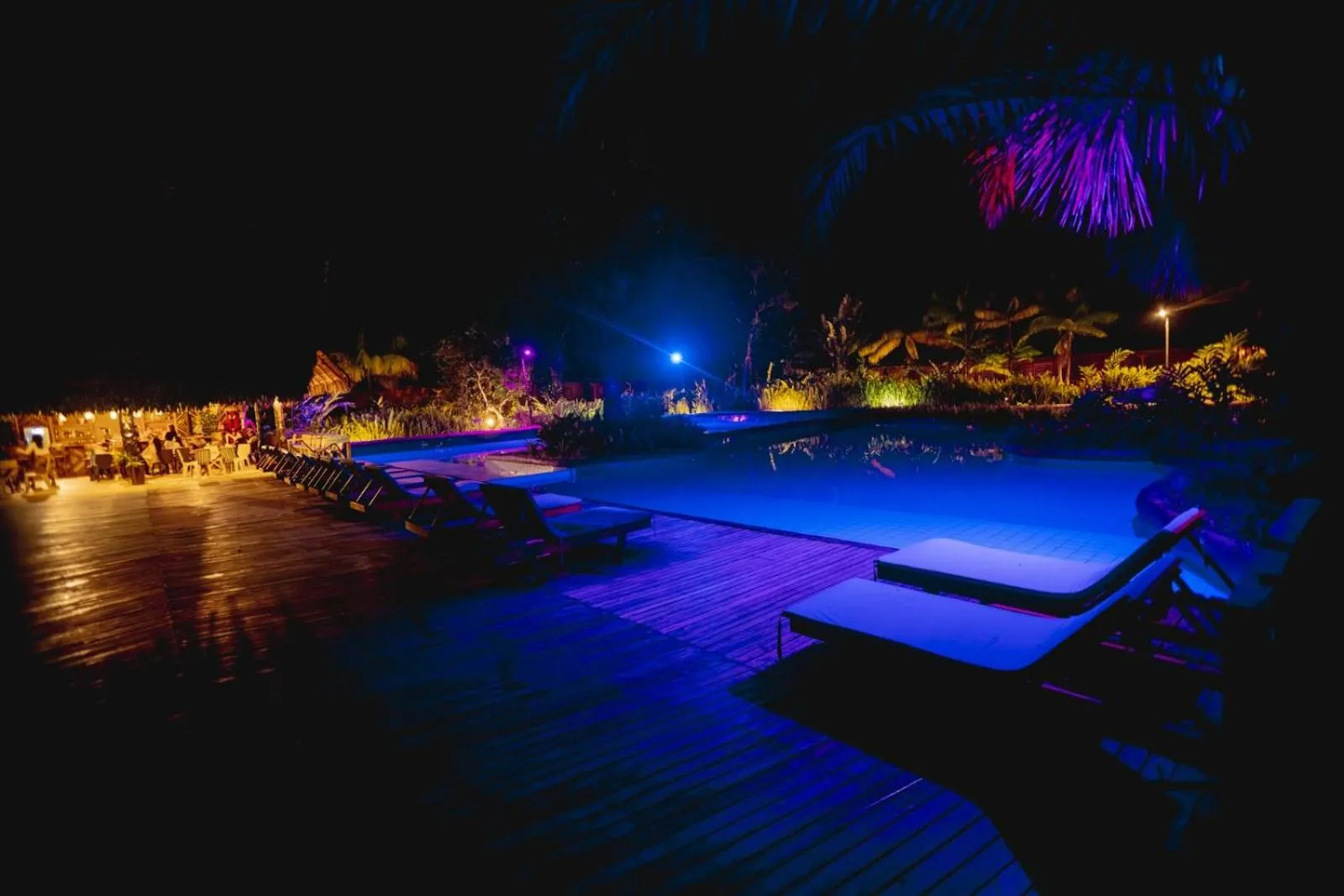 Swimming pool in Biohotel Arara River